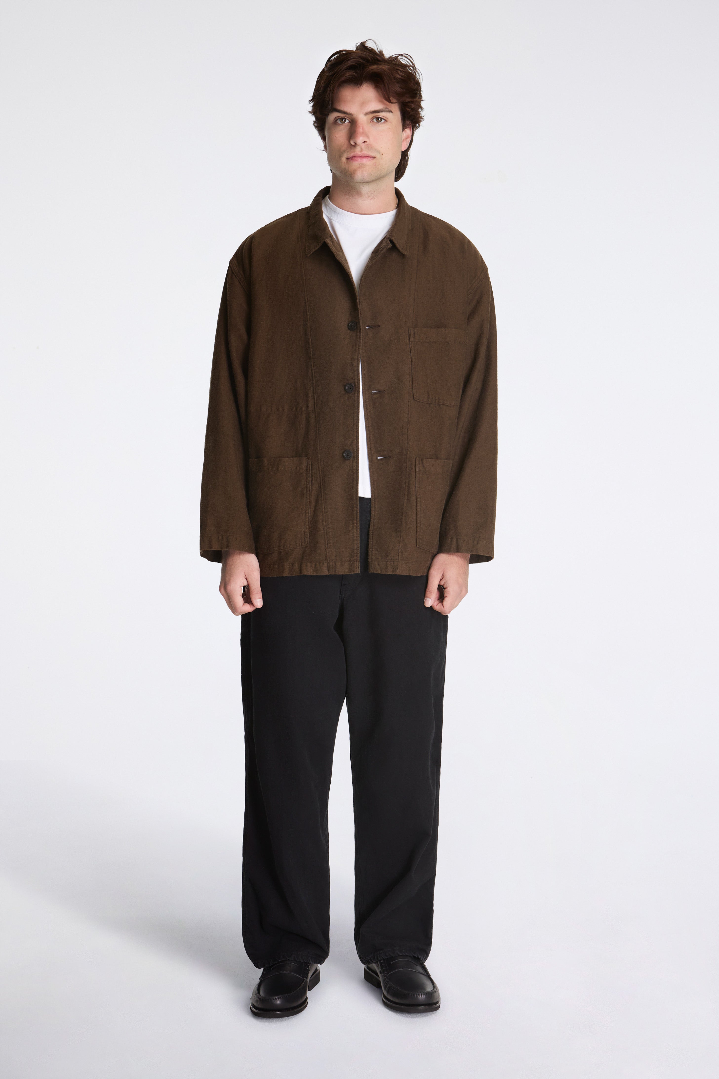 Relax Fit Simple Work Jacket