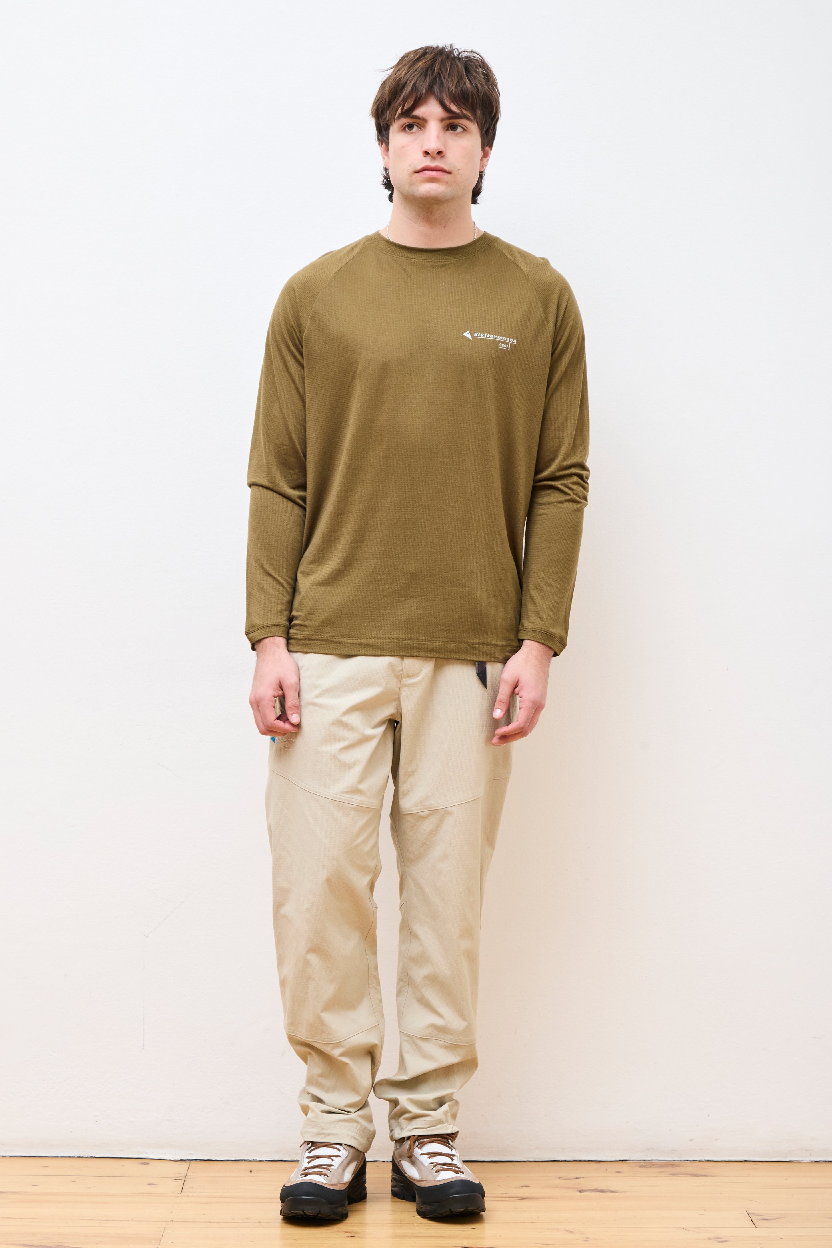 Groa LS Tee M's Olive