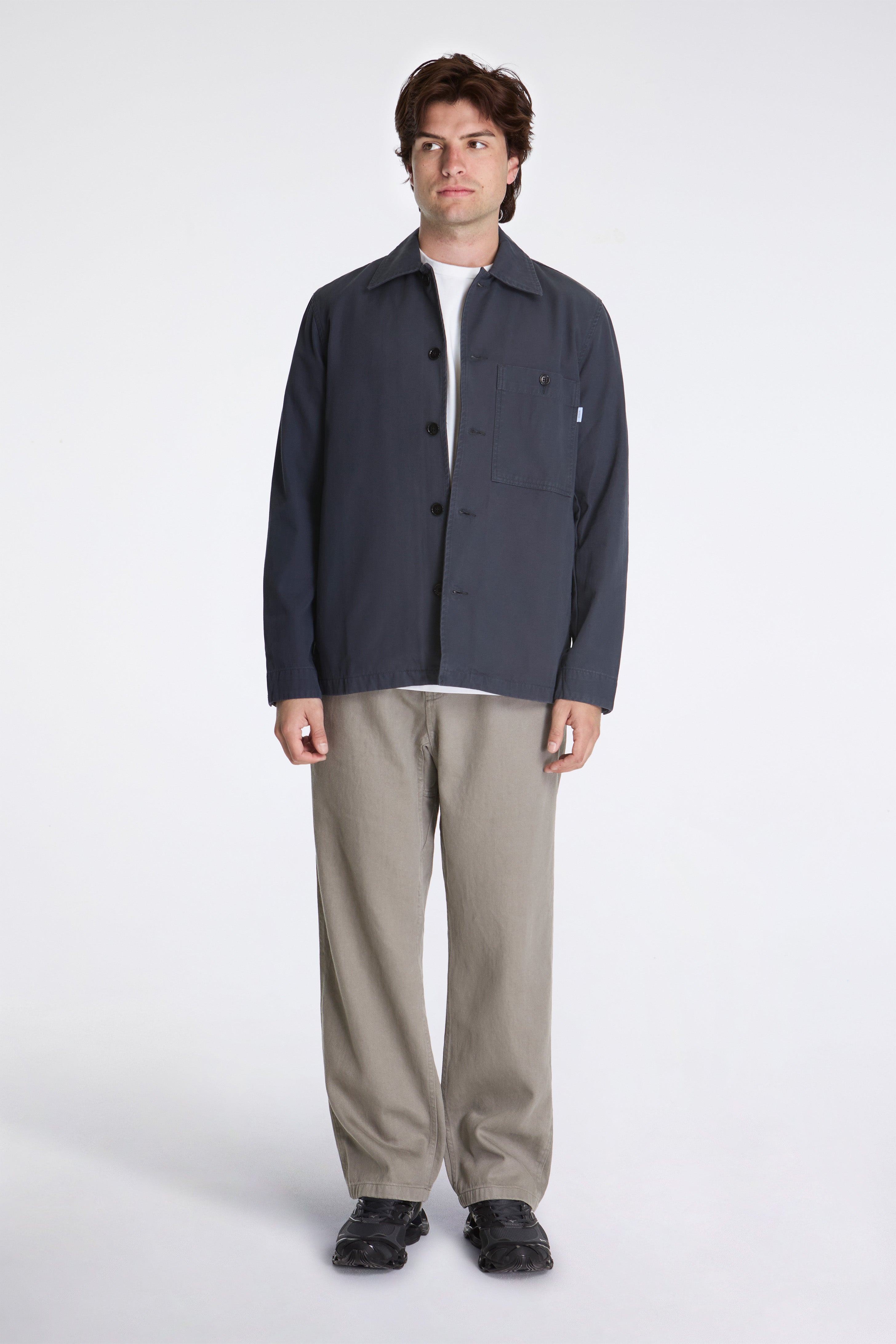 Norse Standard Twill Overshirt Graphite