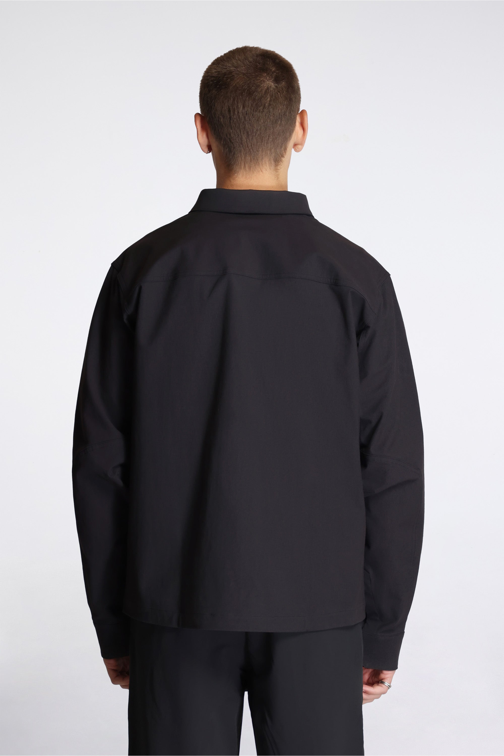 Cronin Cotton Overshirt M Black