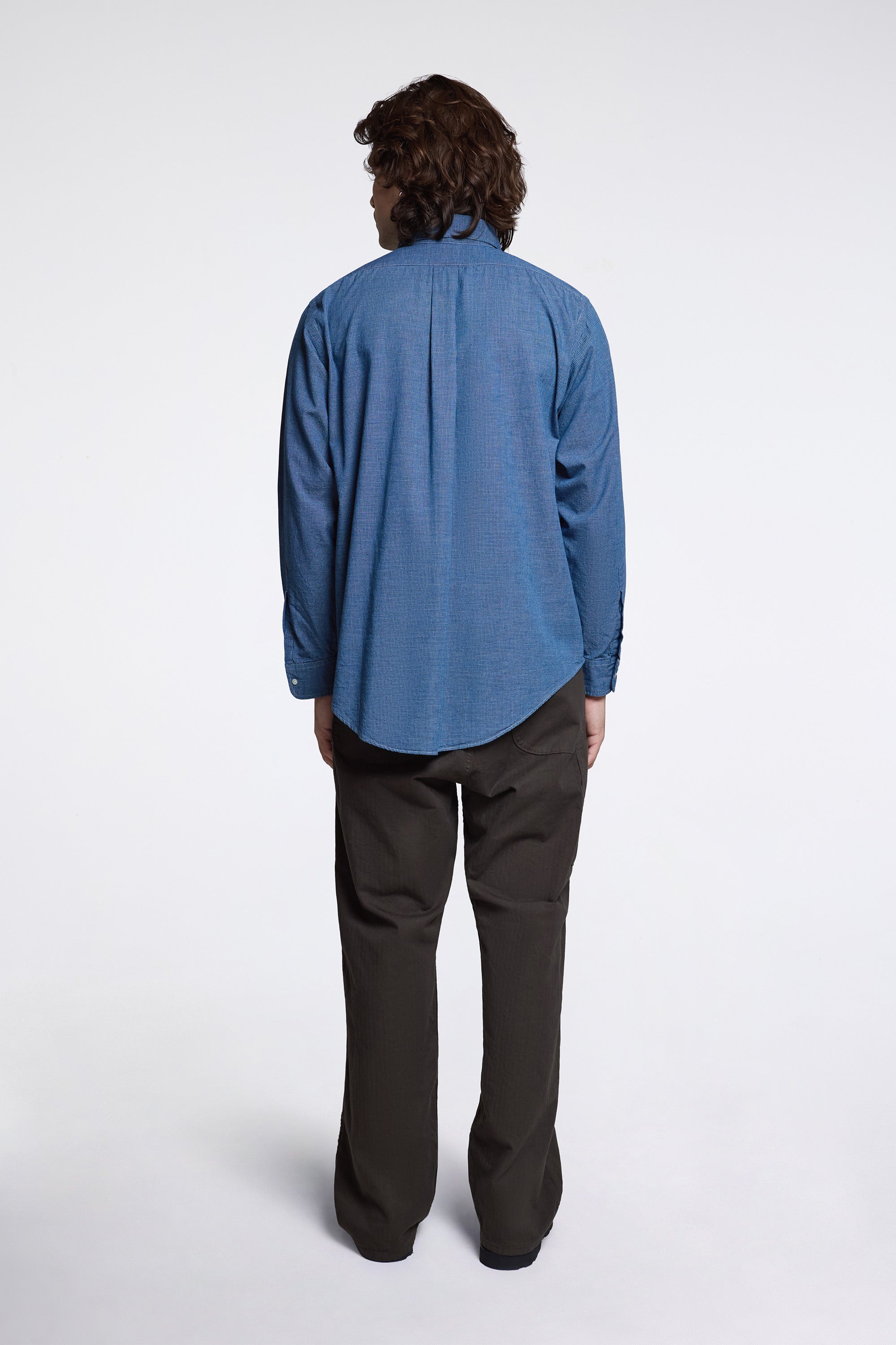 Wide Fit French Work Pants Coffee Brown