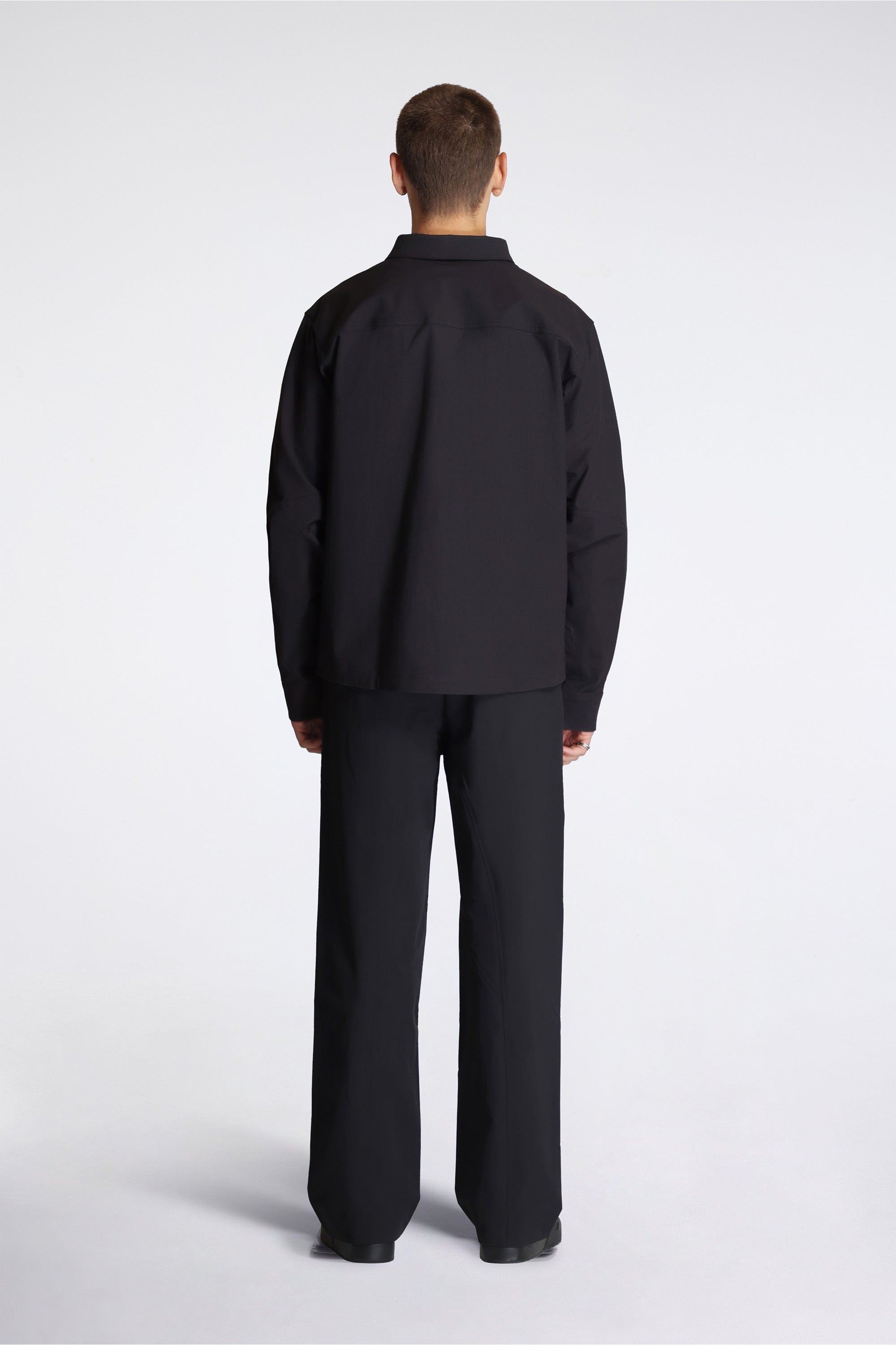 Cronin Cotton Overshirt M Black