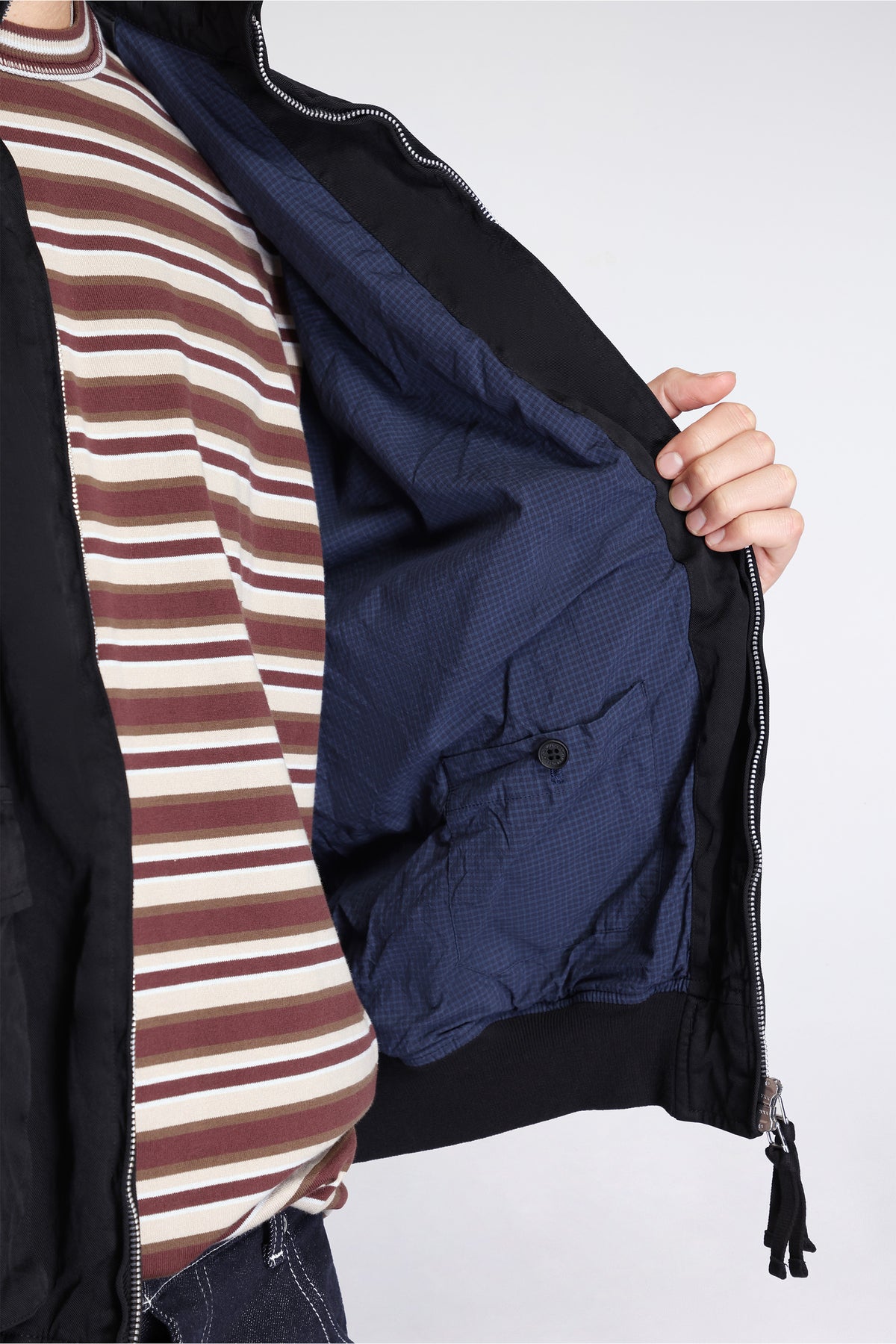 Utility Bomber Jacket Black
