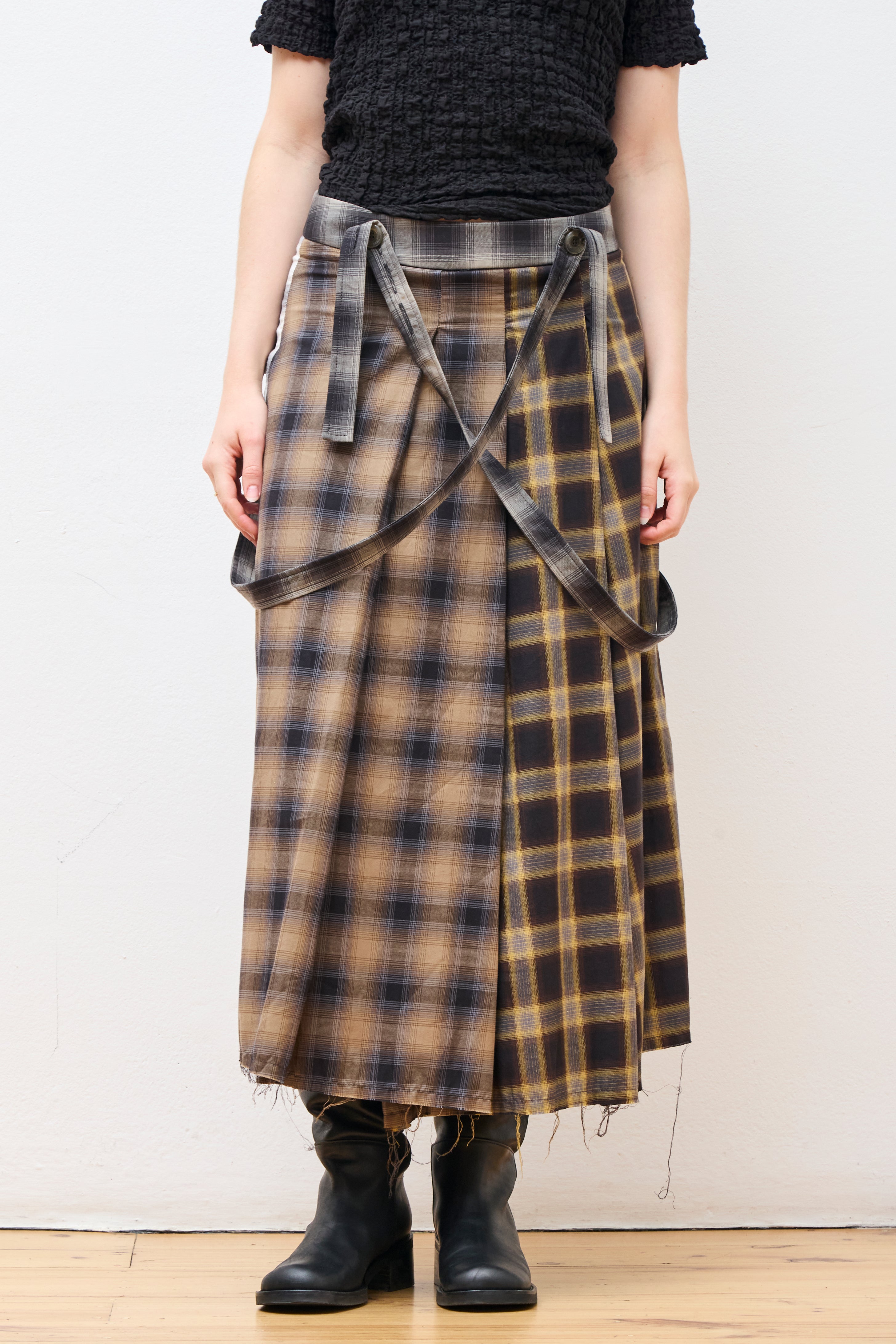 Pleated Skirt Multi