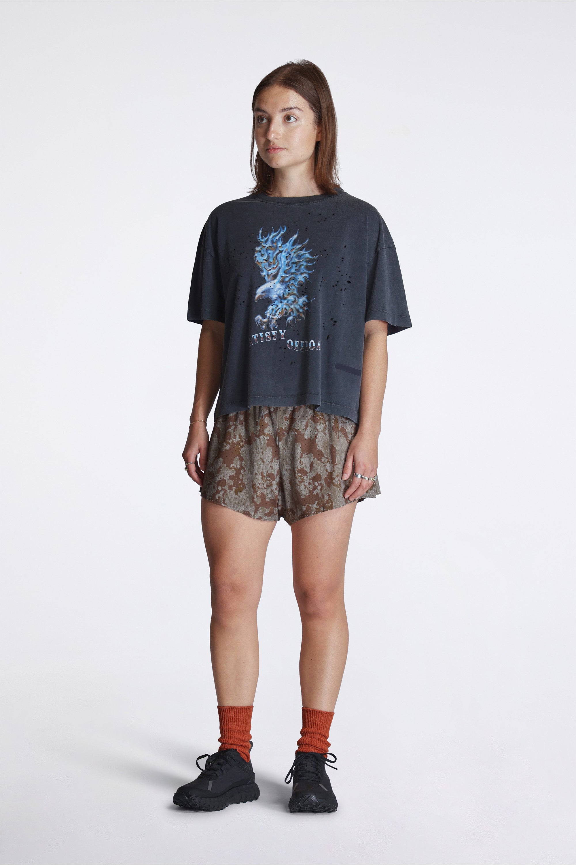 MothTech T-Shirt W Chrome Eagle