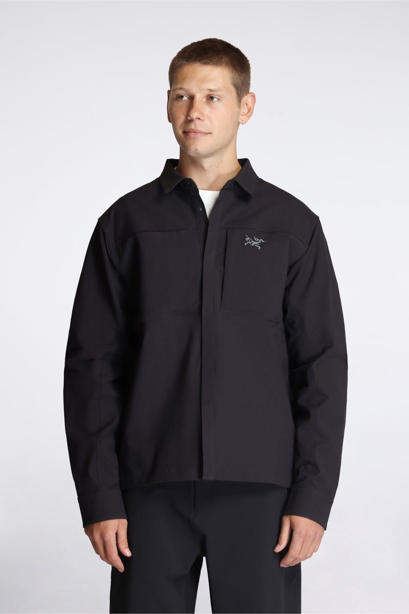 Cronin Cotton Overshirt M Black