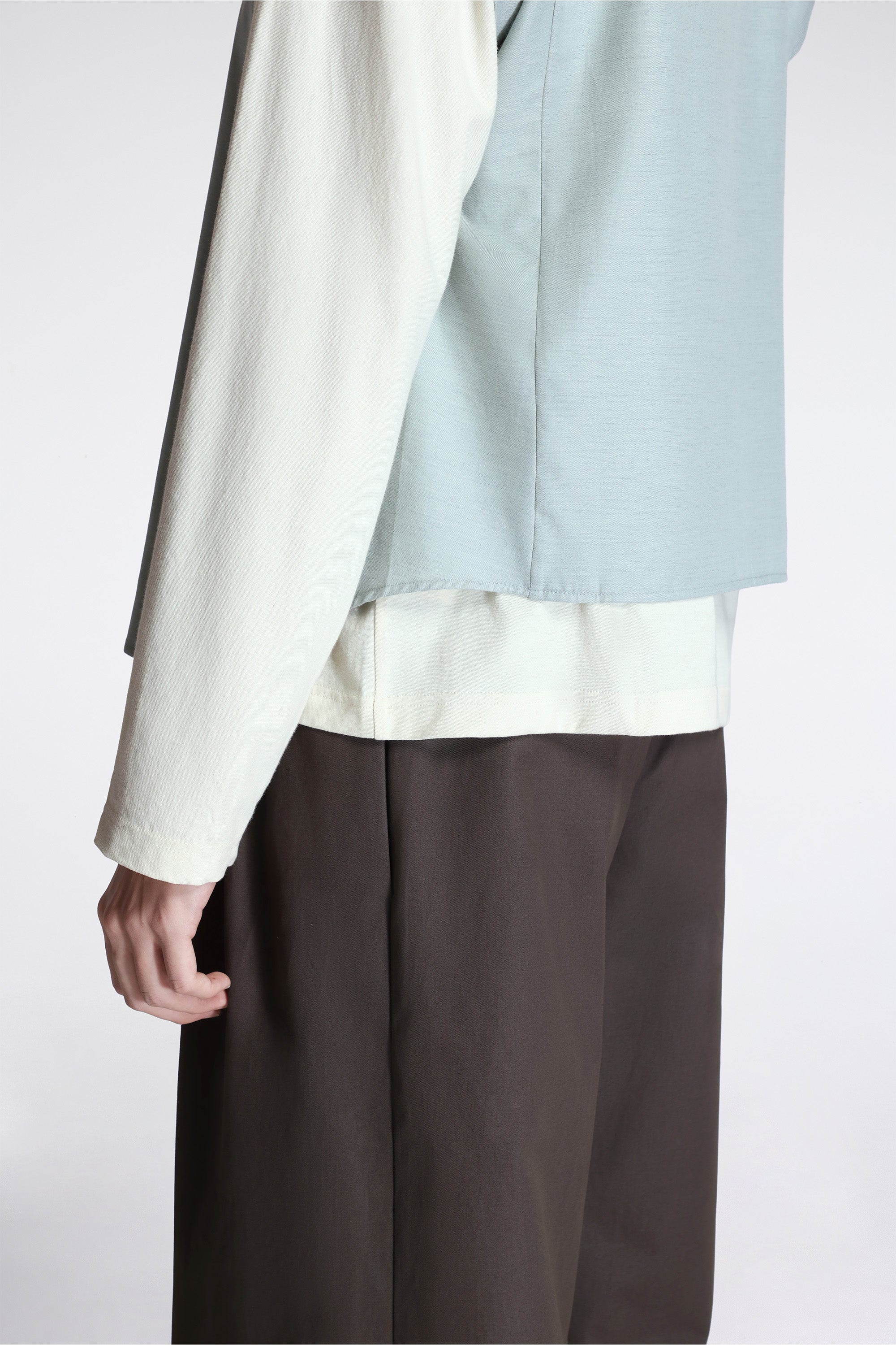 Onate Sleeveless Shirt Soft Green