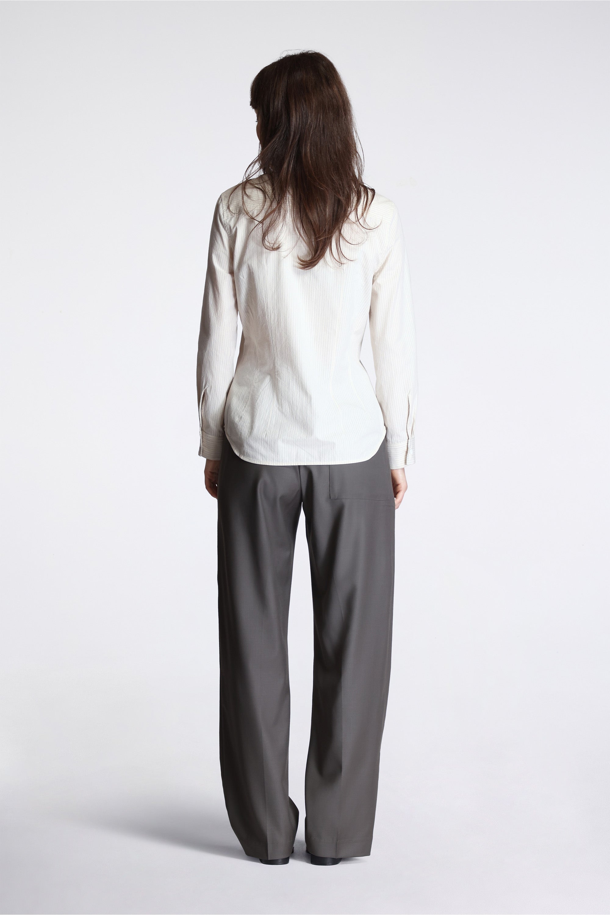 Utility Shirt Cotton Poplin Stripe
