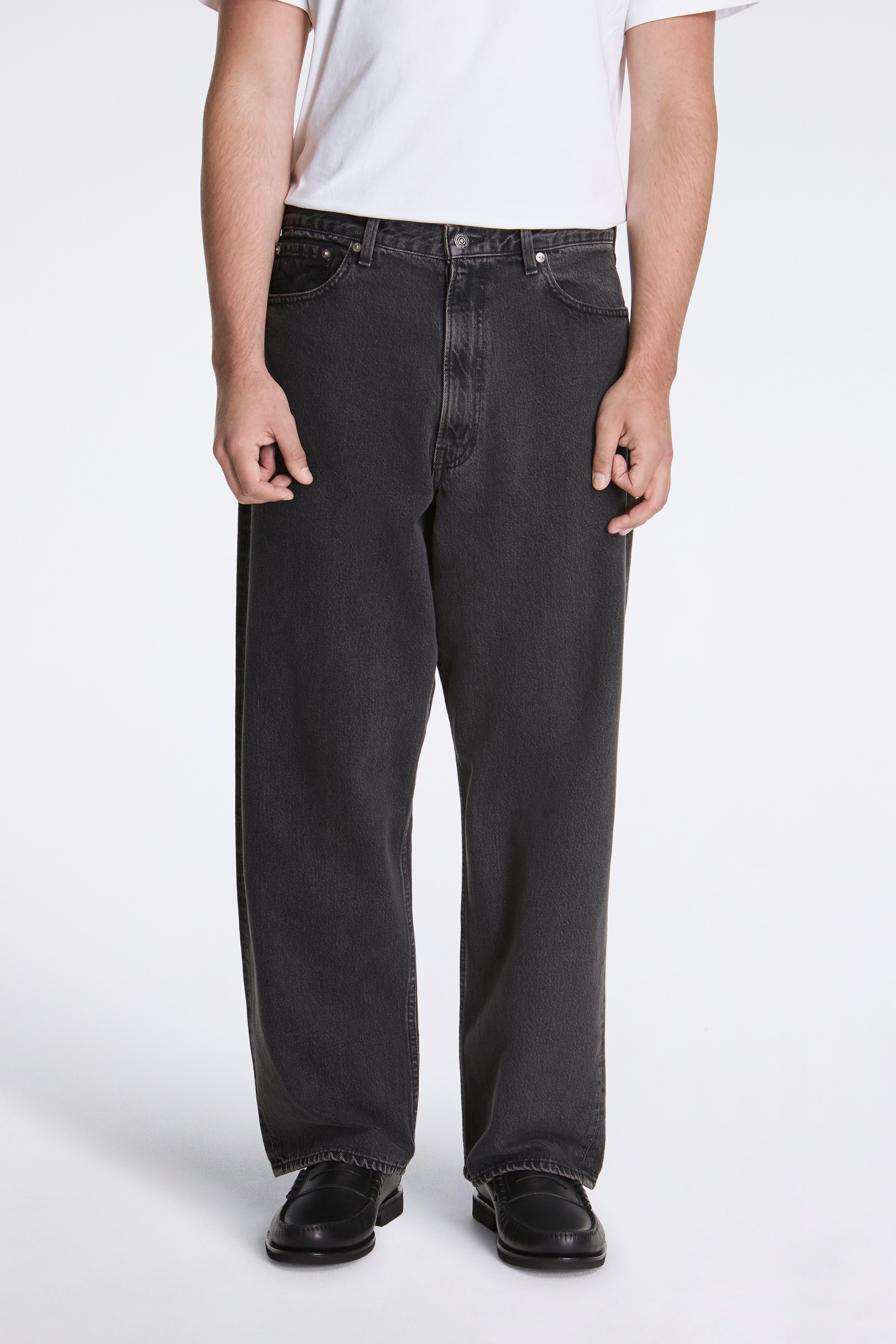 パンツ orSlow / SUPER DAD'S DENIM PANTS BLACK orSlow｜SUPER DADS DENIM PANTS - BLACK - STRATO Bee(ストラトビー