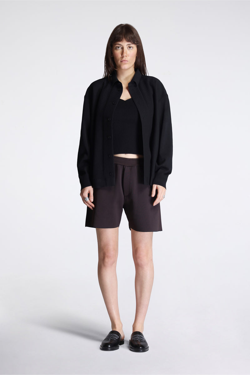 Milan Short Pants Deep Brown