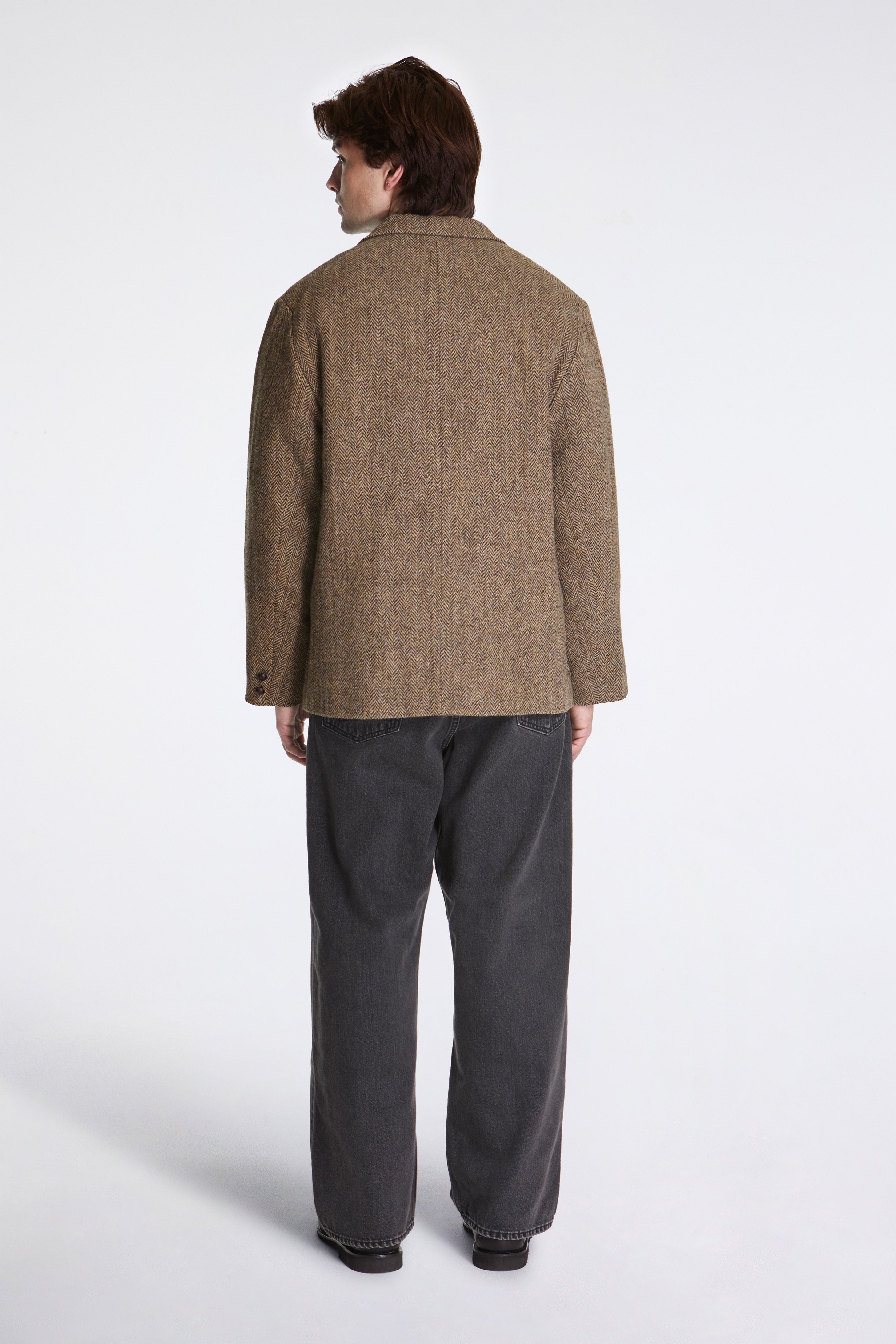 Relax Fit Harris Tweed Jacket