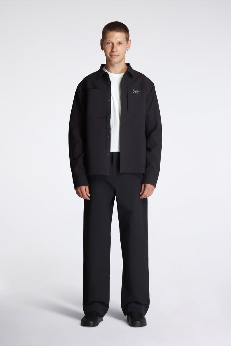 Cronin Cotton Overshirt M Black