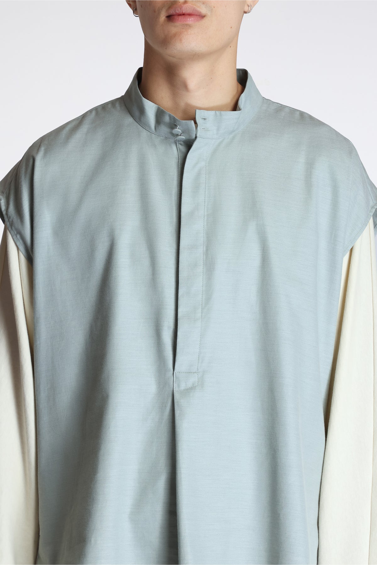 Onate Sleeveless Shirt Soft Green