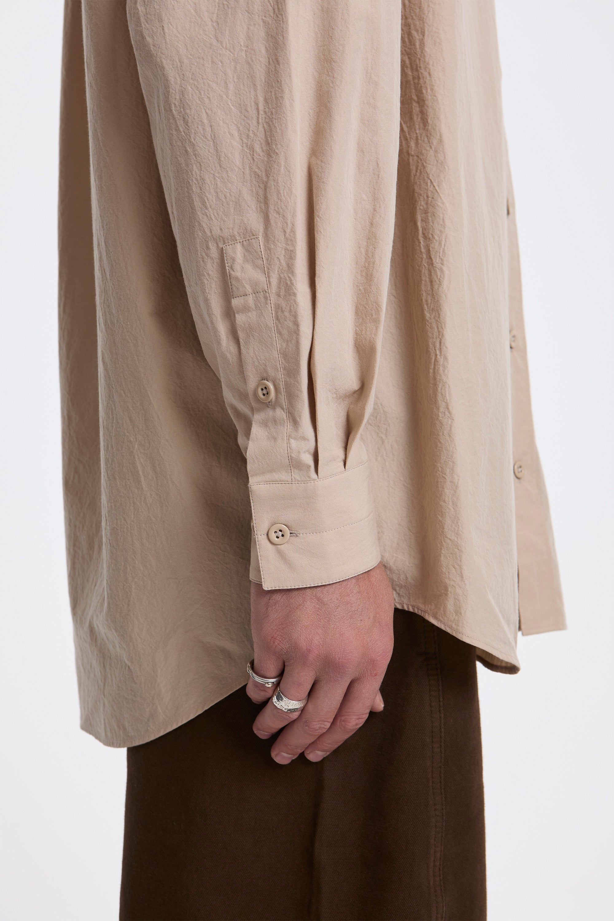 Two Pocket Shirt Greige