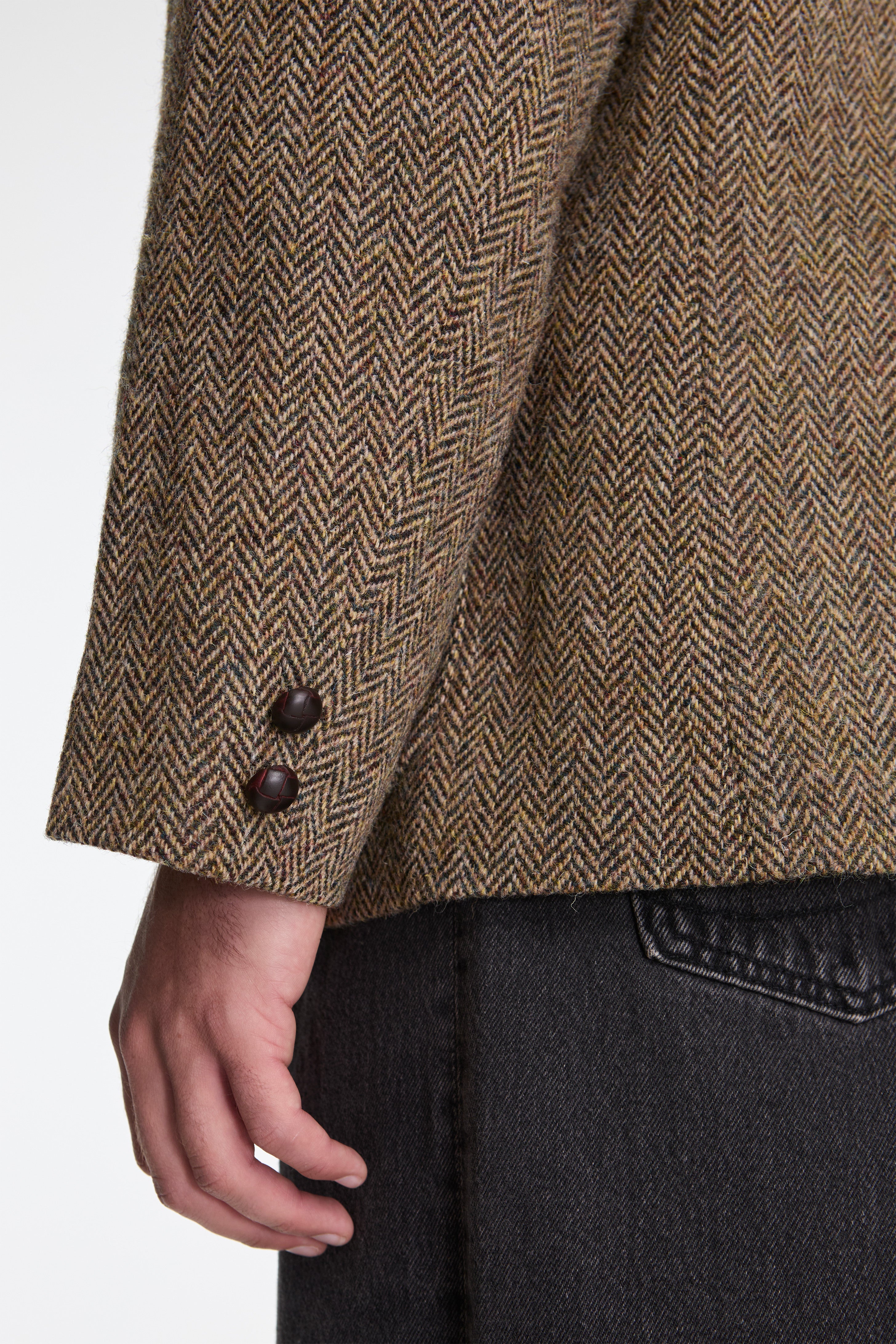 Relax Fit Harris Tweed Jacket