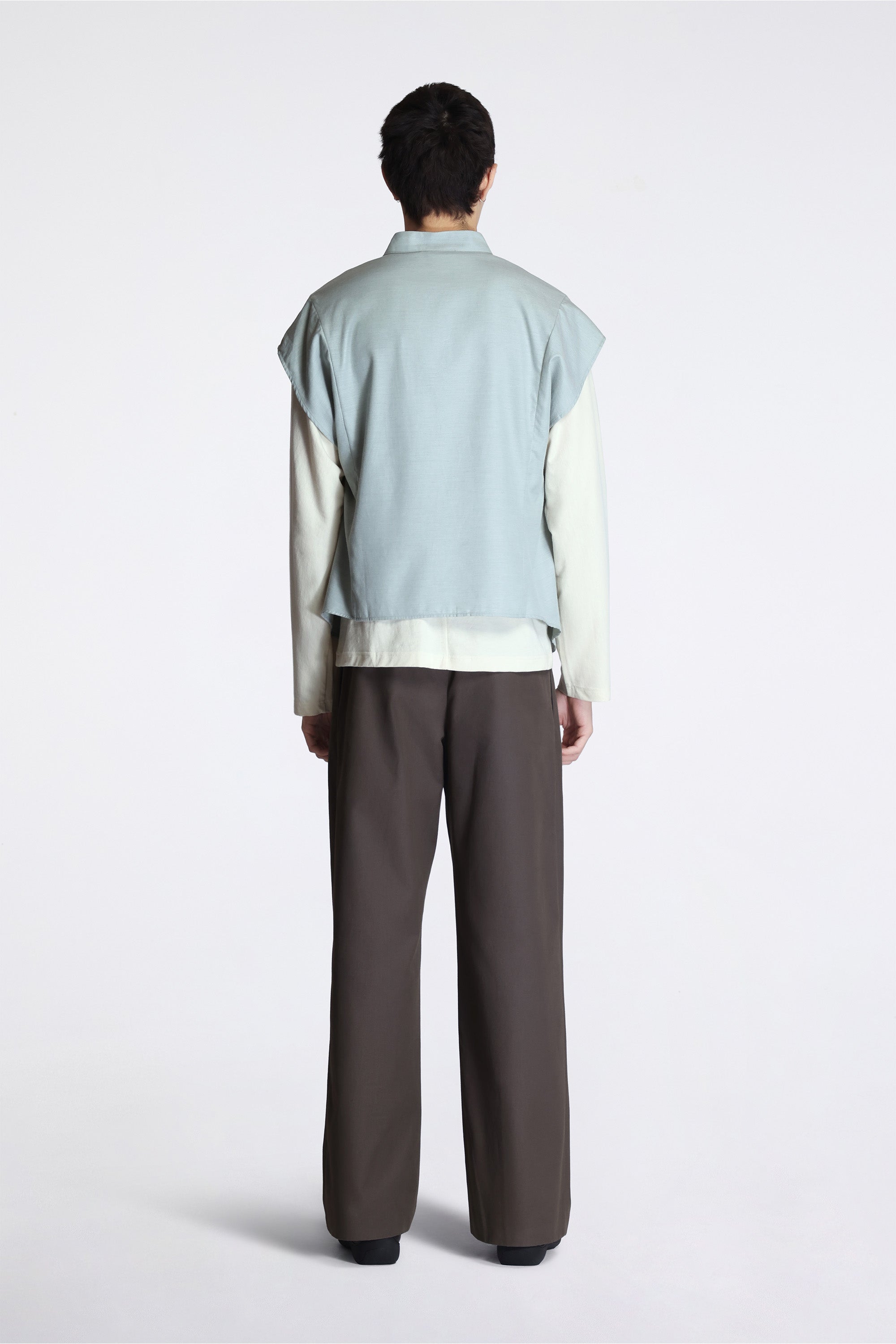 Onate Sleeveless Shirt Soft Green