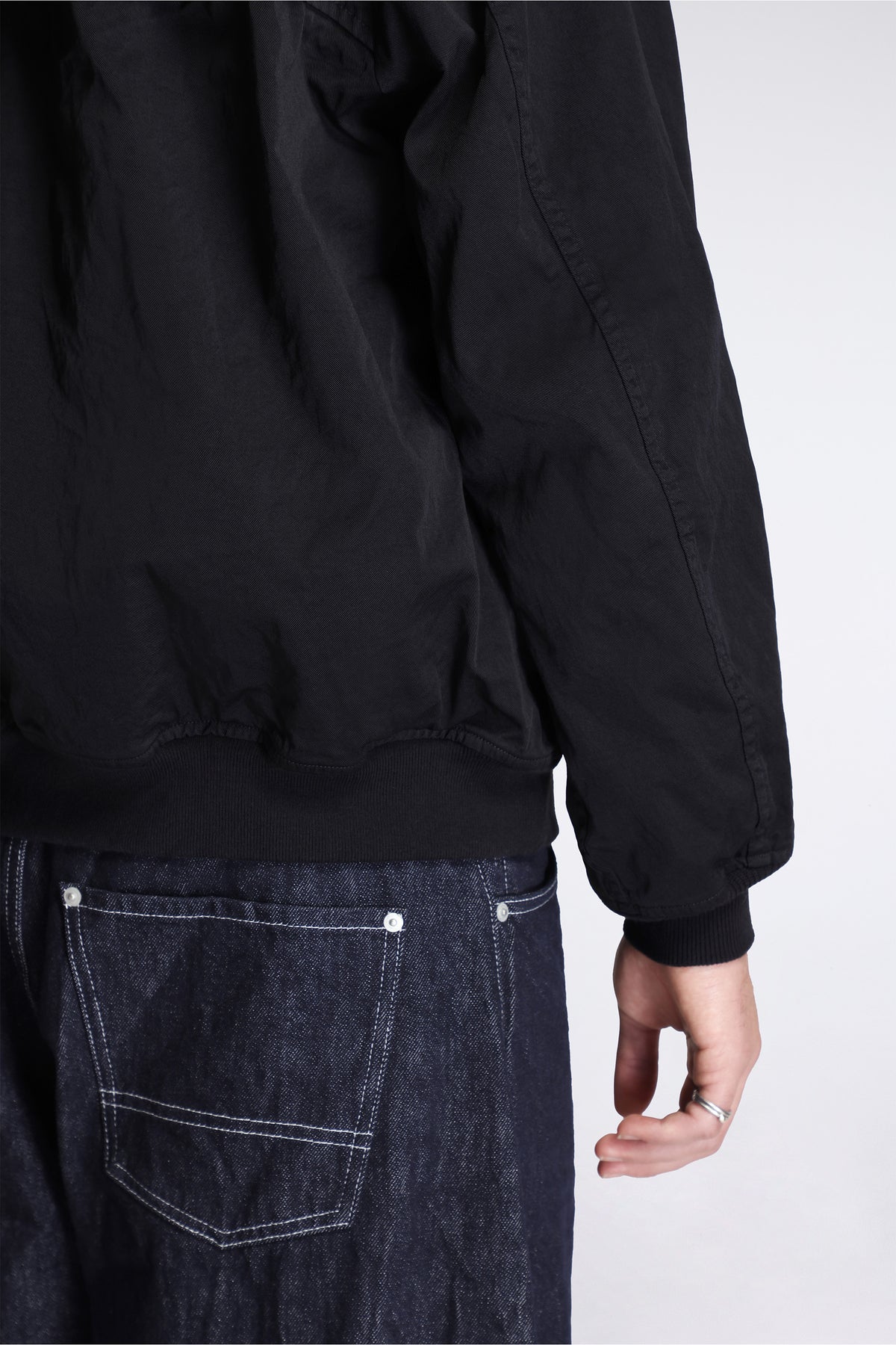 Utility Bomber Jacket Black