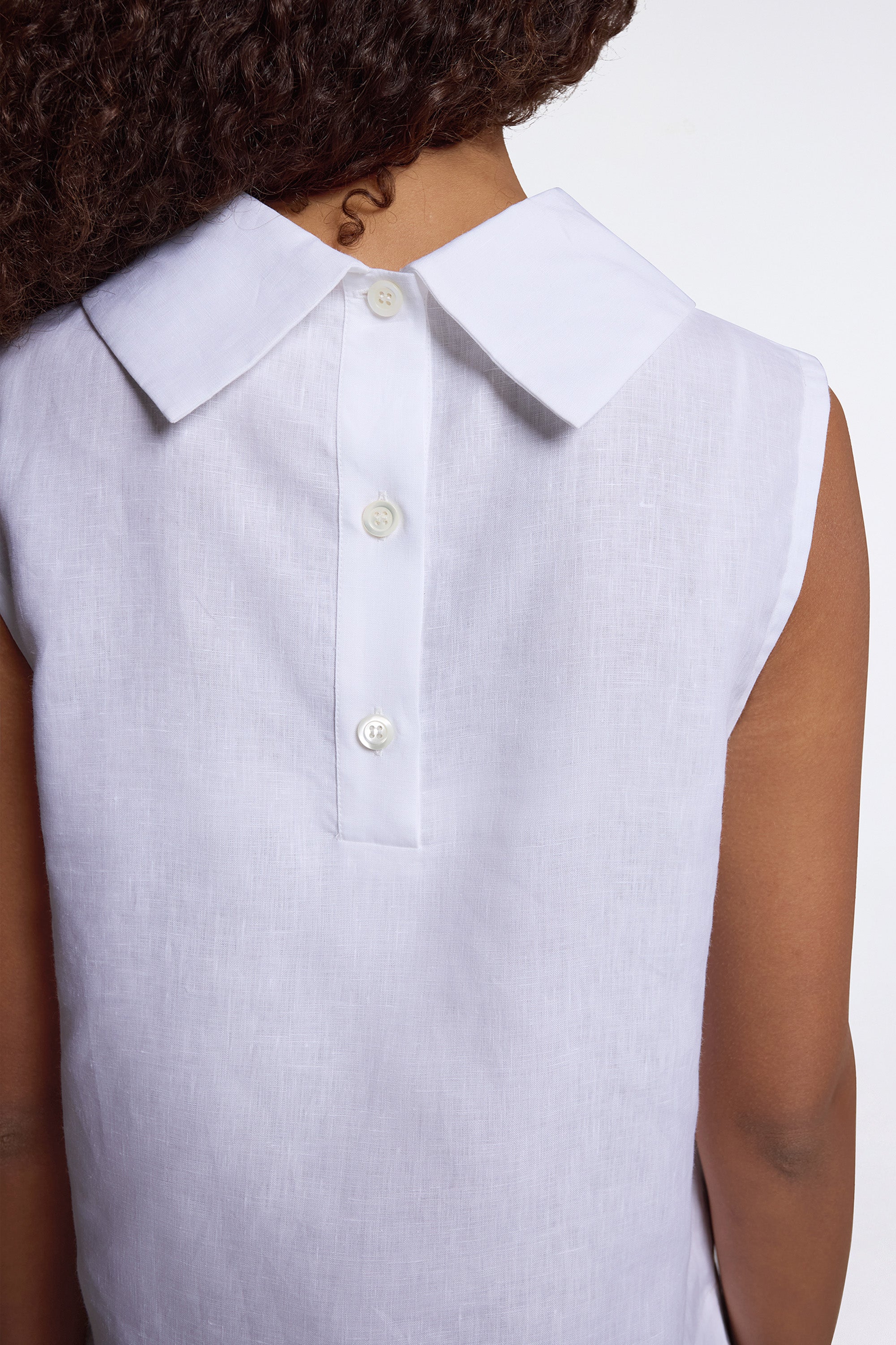 Sleeveless Top White