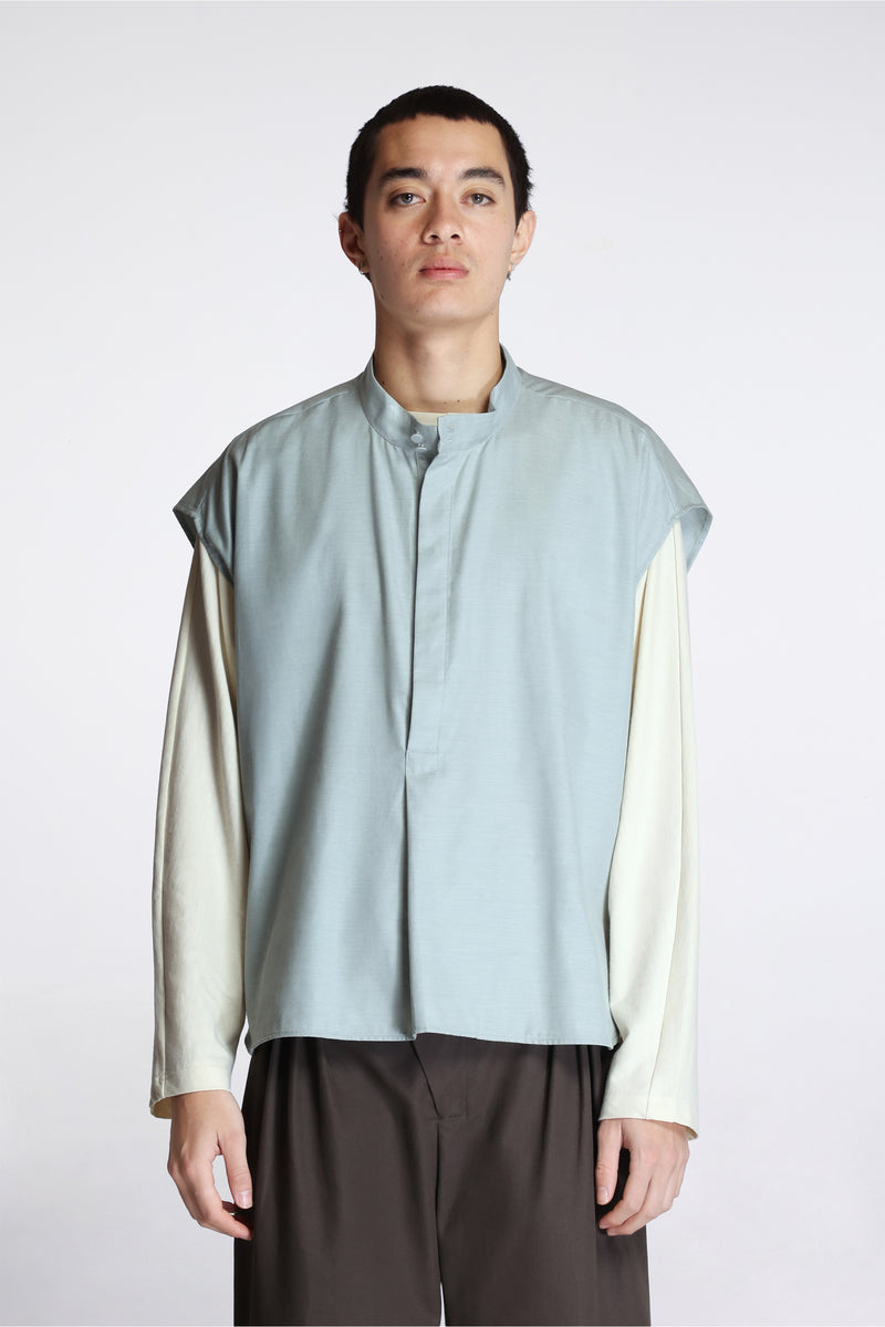 Onate Sleeveless Shirt Soft Green