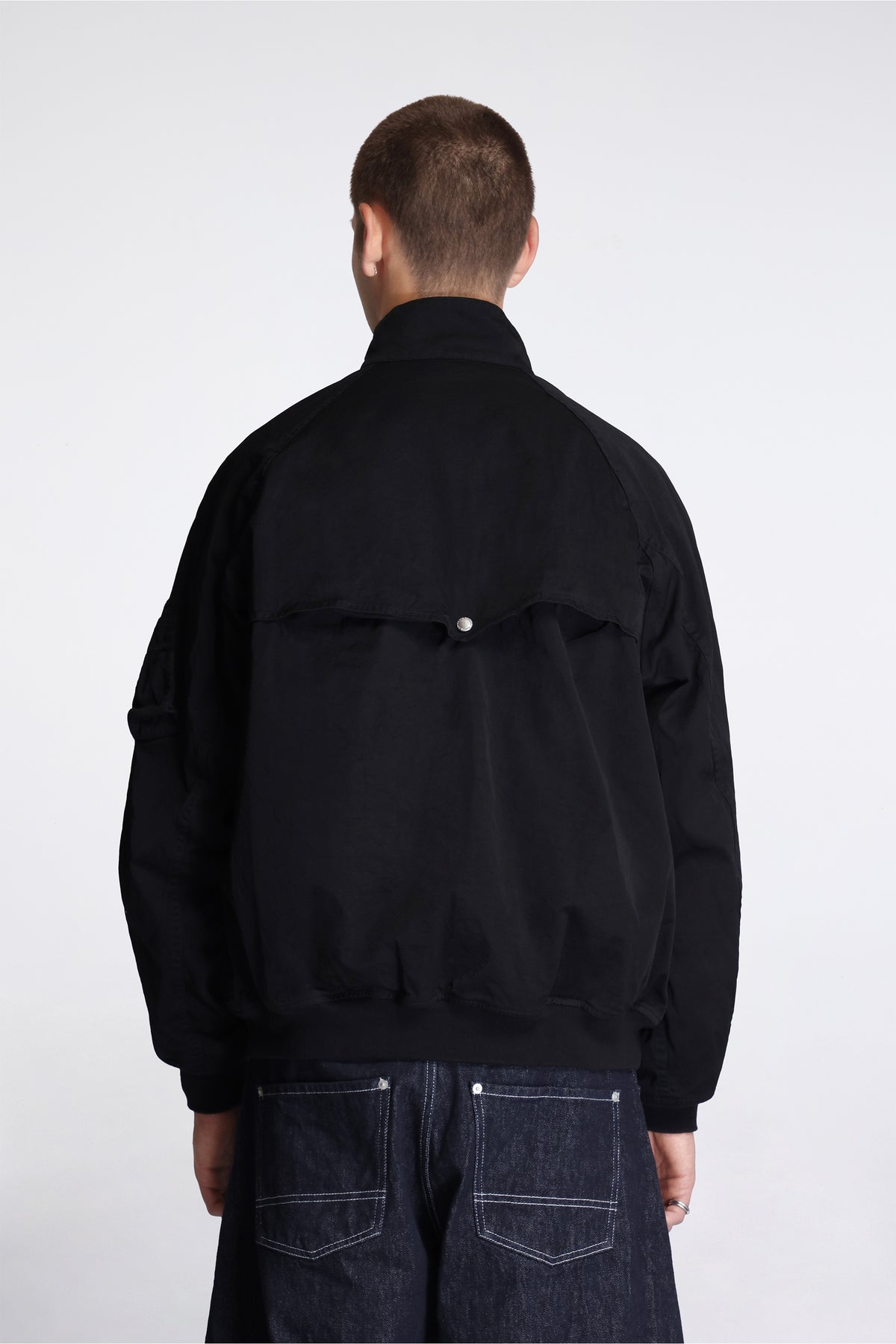 Utility Bomber Jacket Black