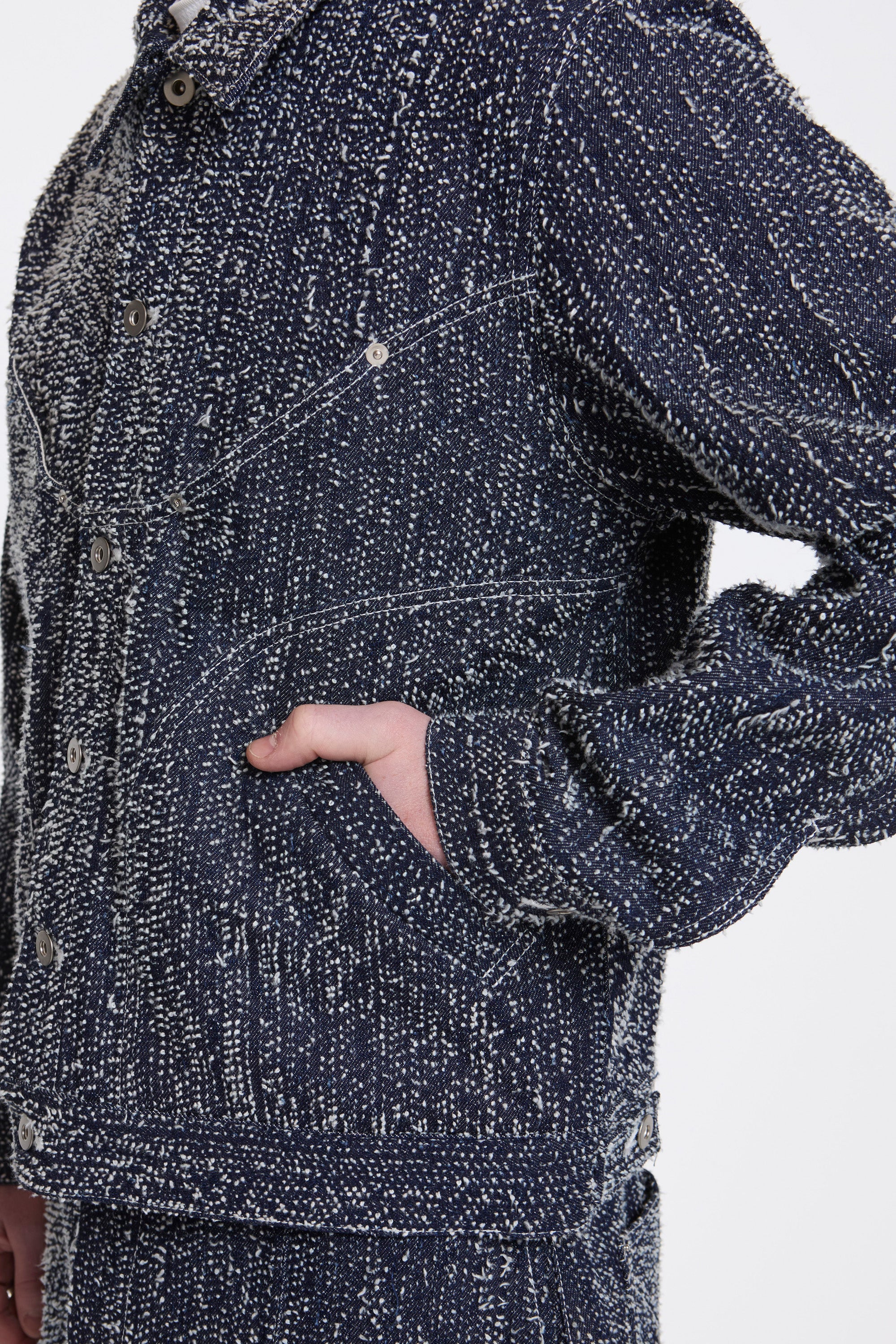 Denim Jiji Jacket Snow Nep