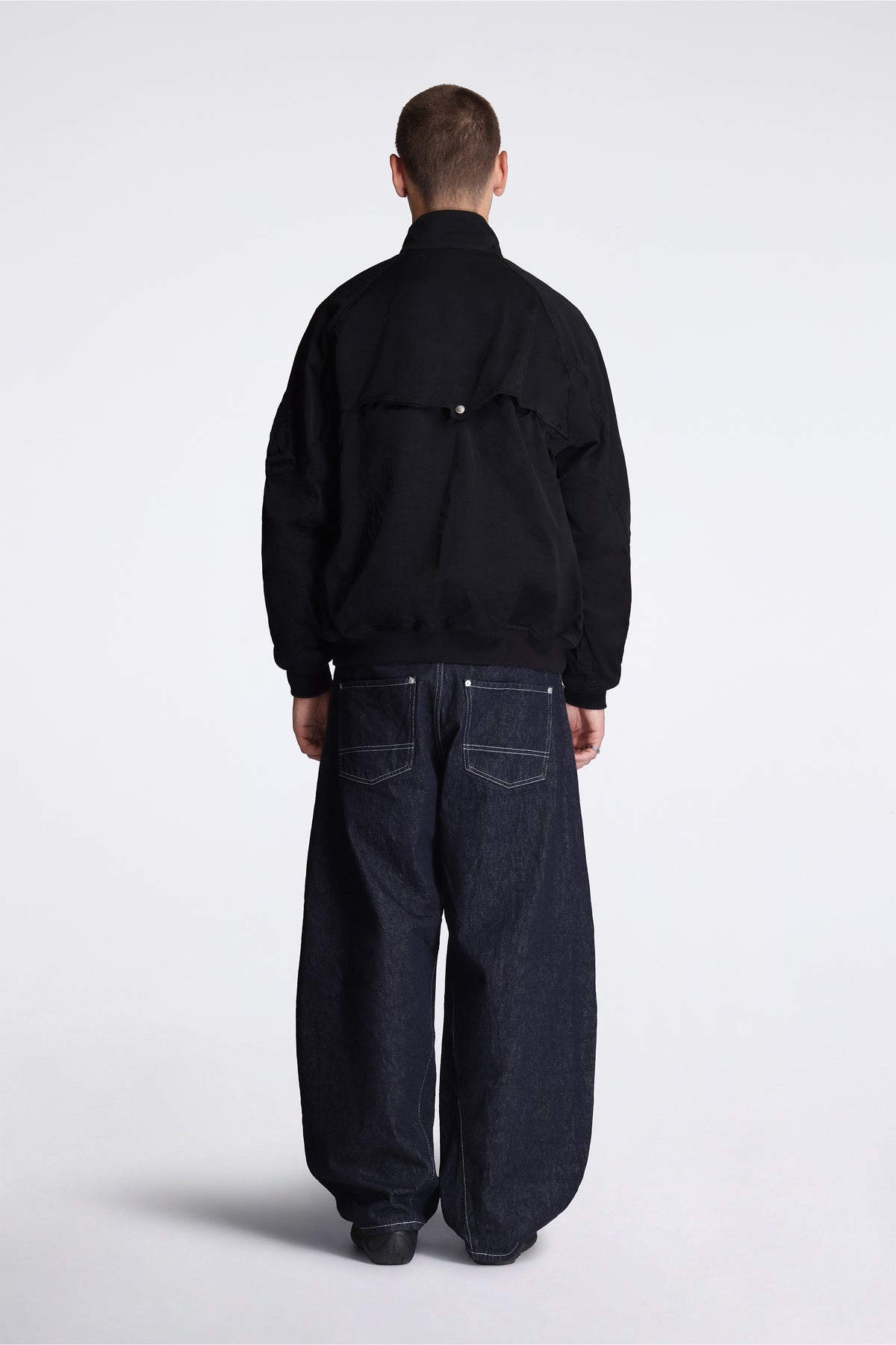 Utility Bomber Jacket Black