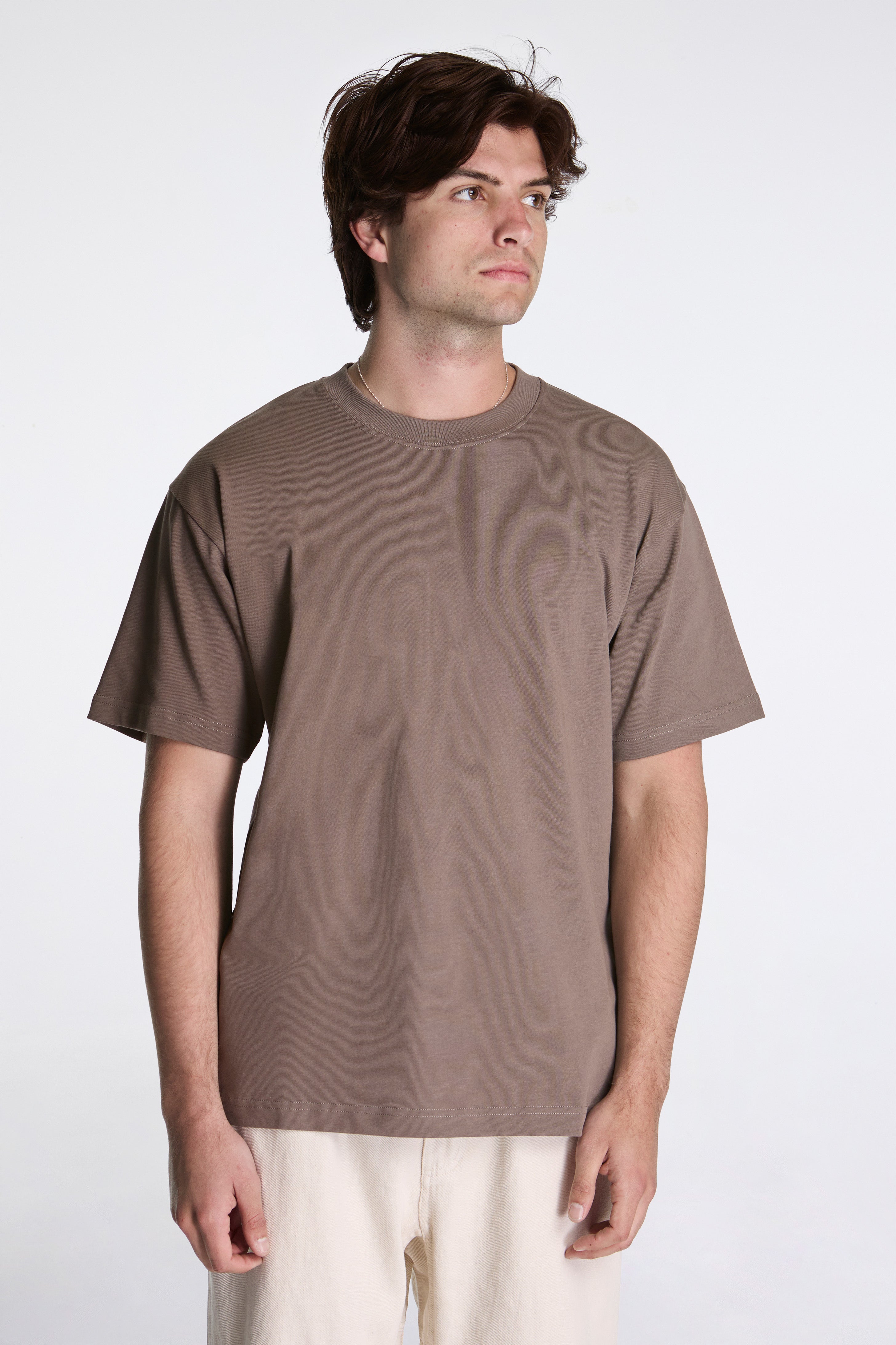 Norse Standard Heavy Loose T-shirt Walnut