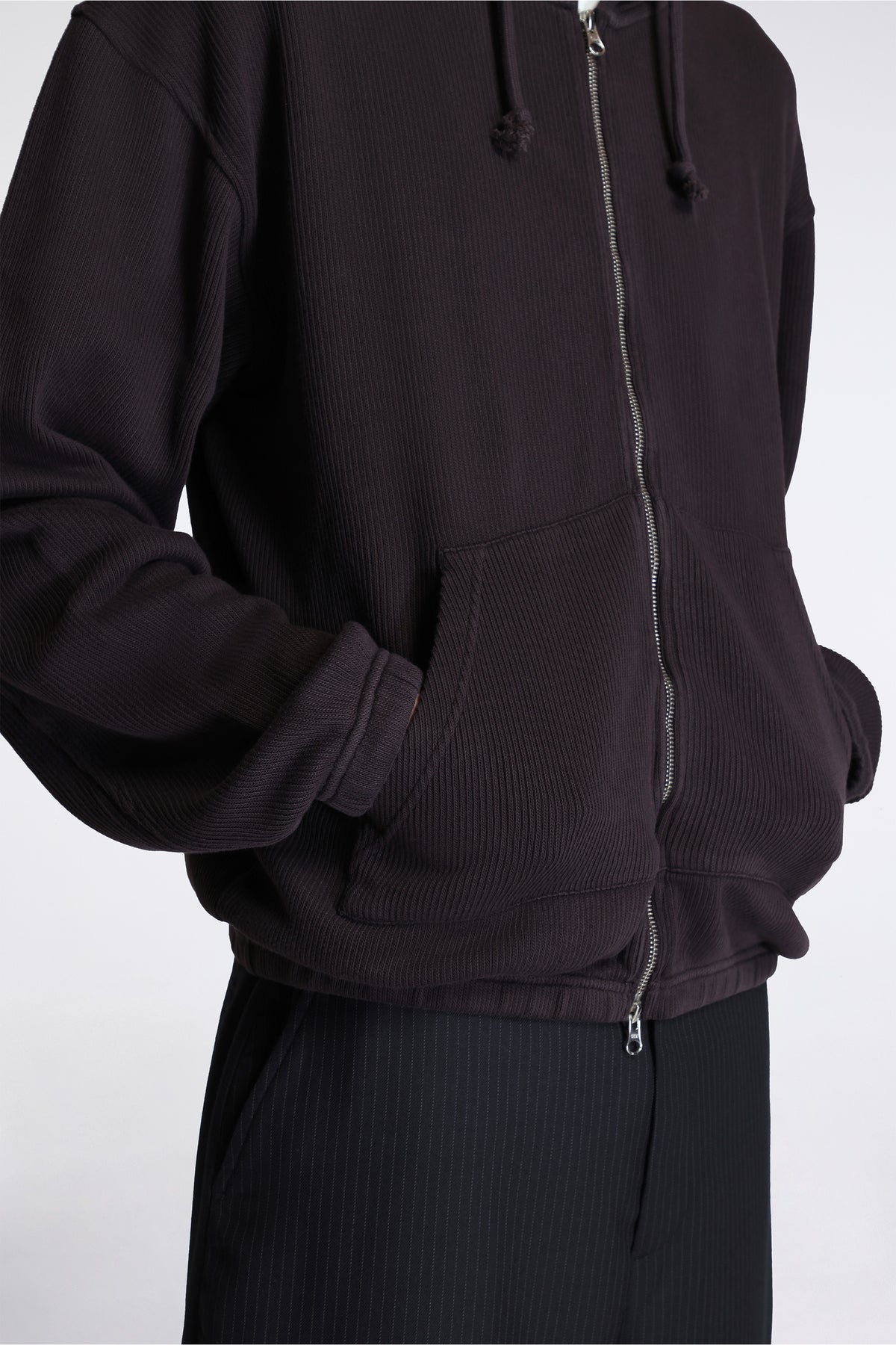 Another Zip Hoodie 1.0 Dark Brown