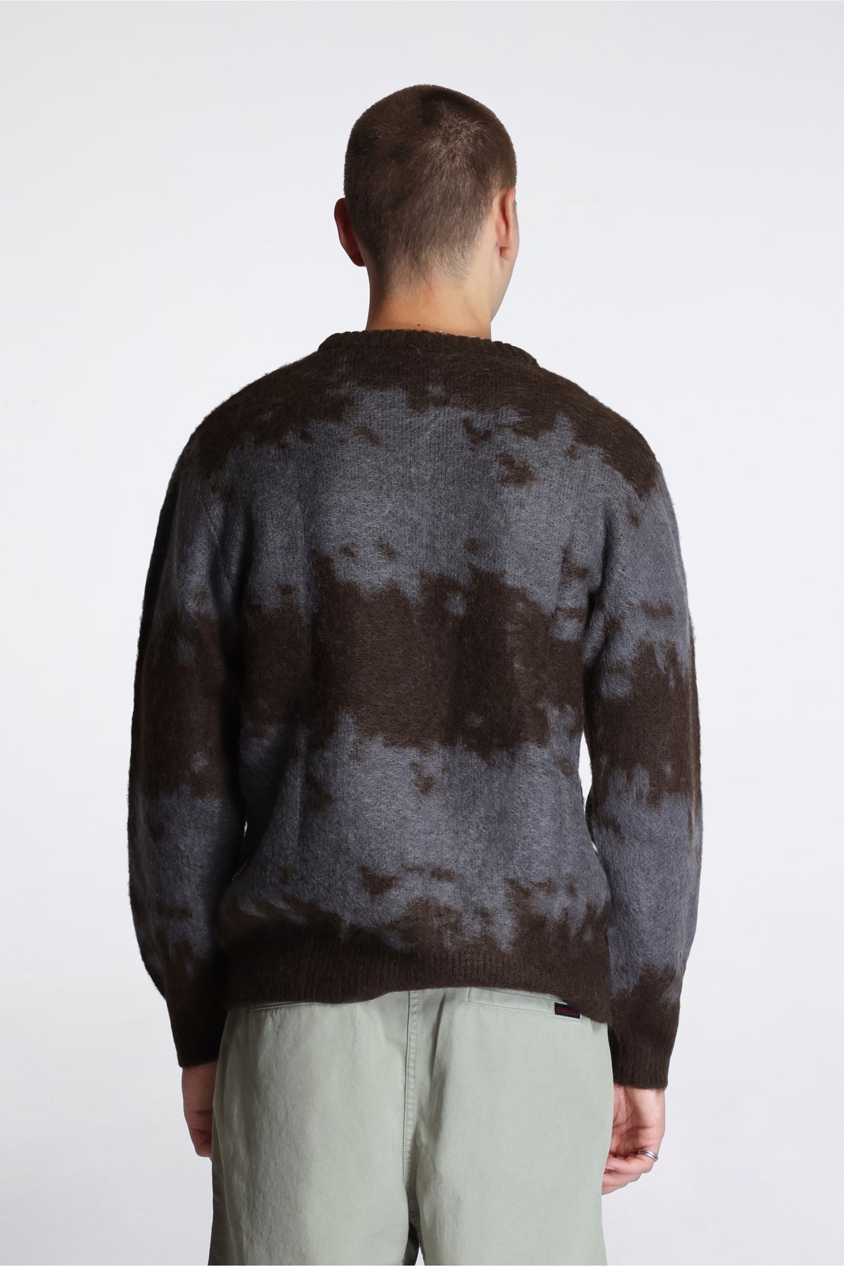 Mohair Splatter Sweater Slate Splatter