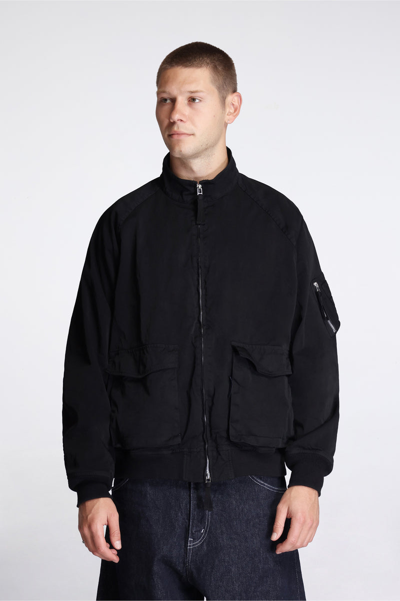 Utility Bomber Jacket Black