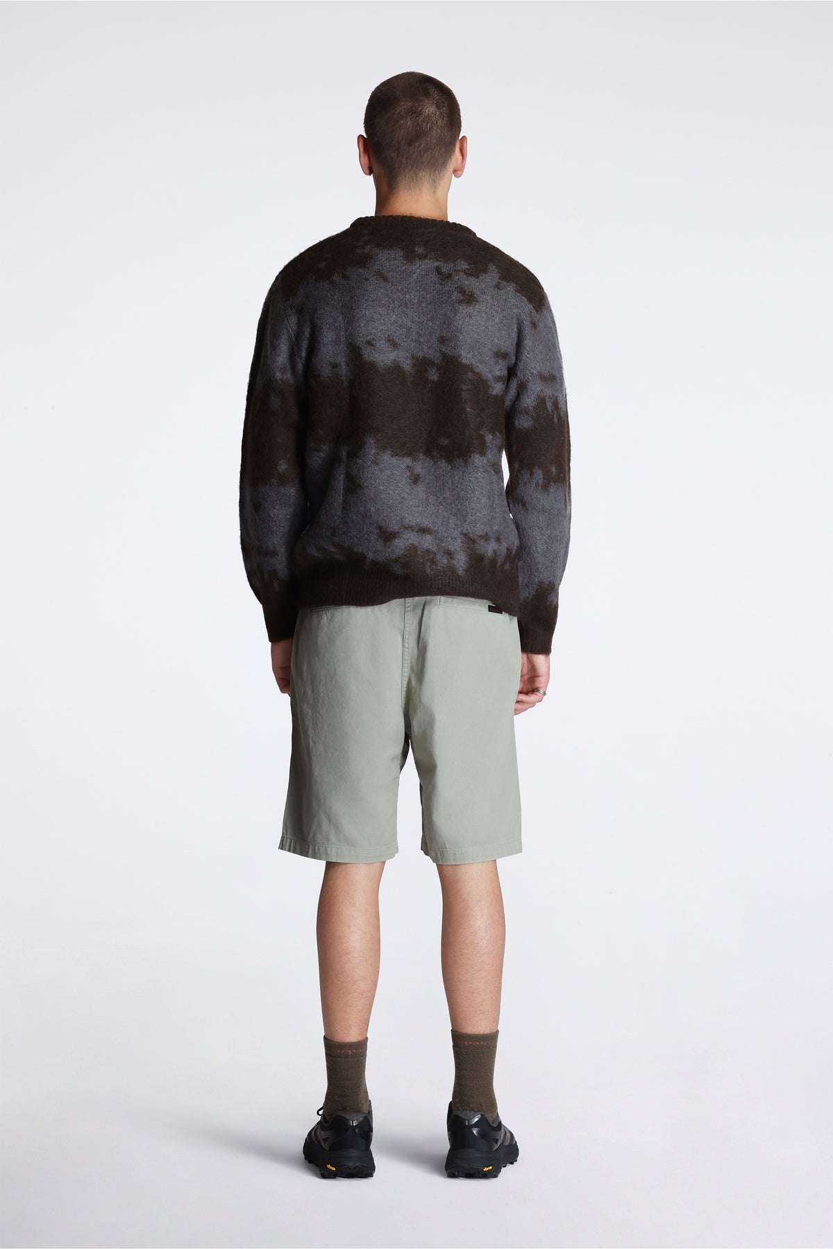 Mohair Splatter Sweater Slate Splatter