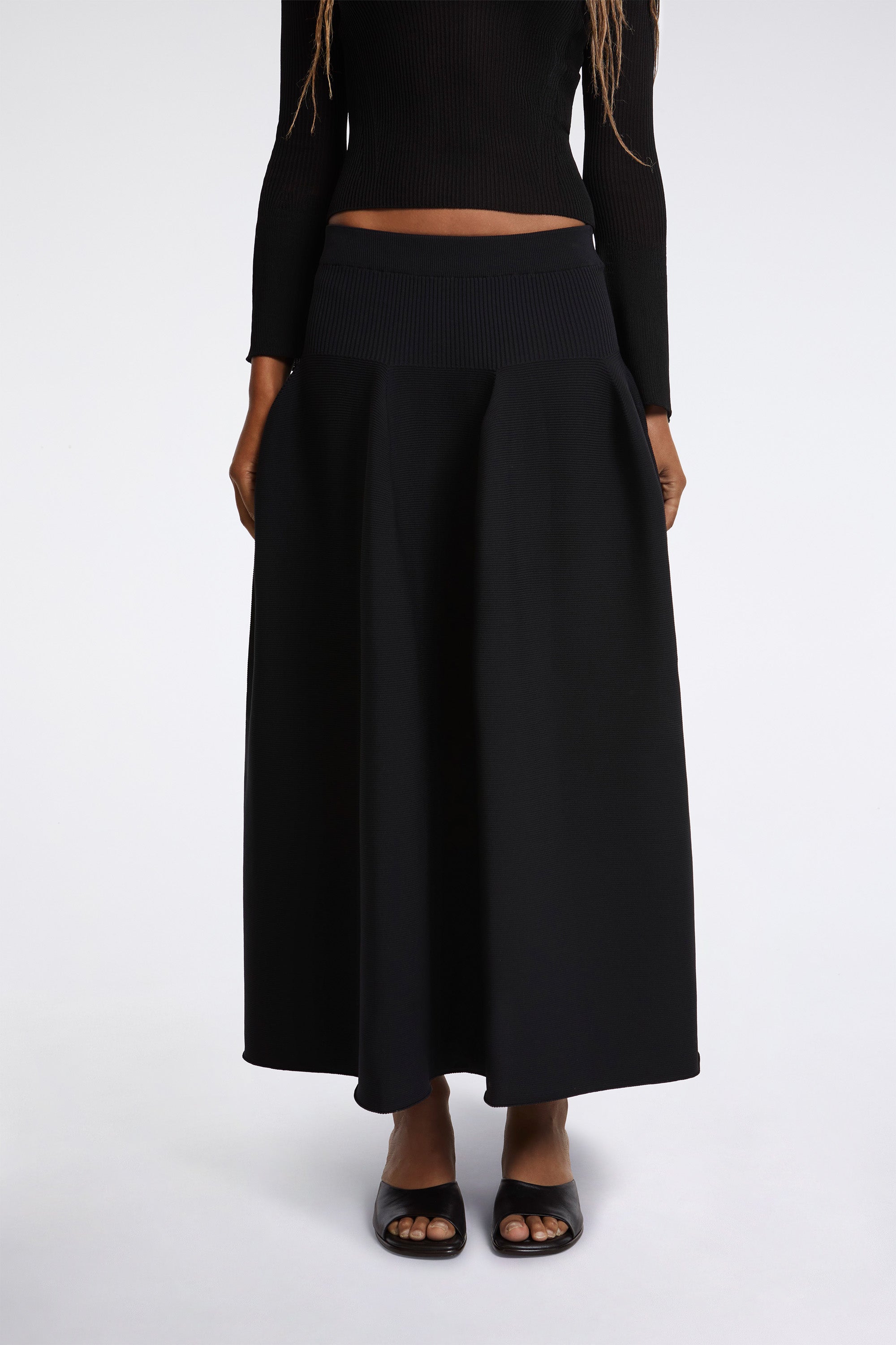 Pottery Skirt Black