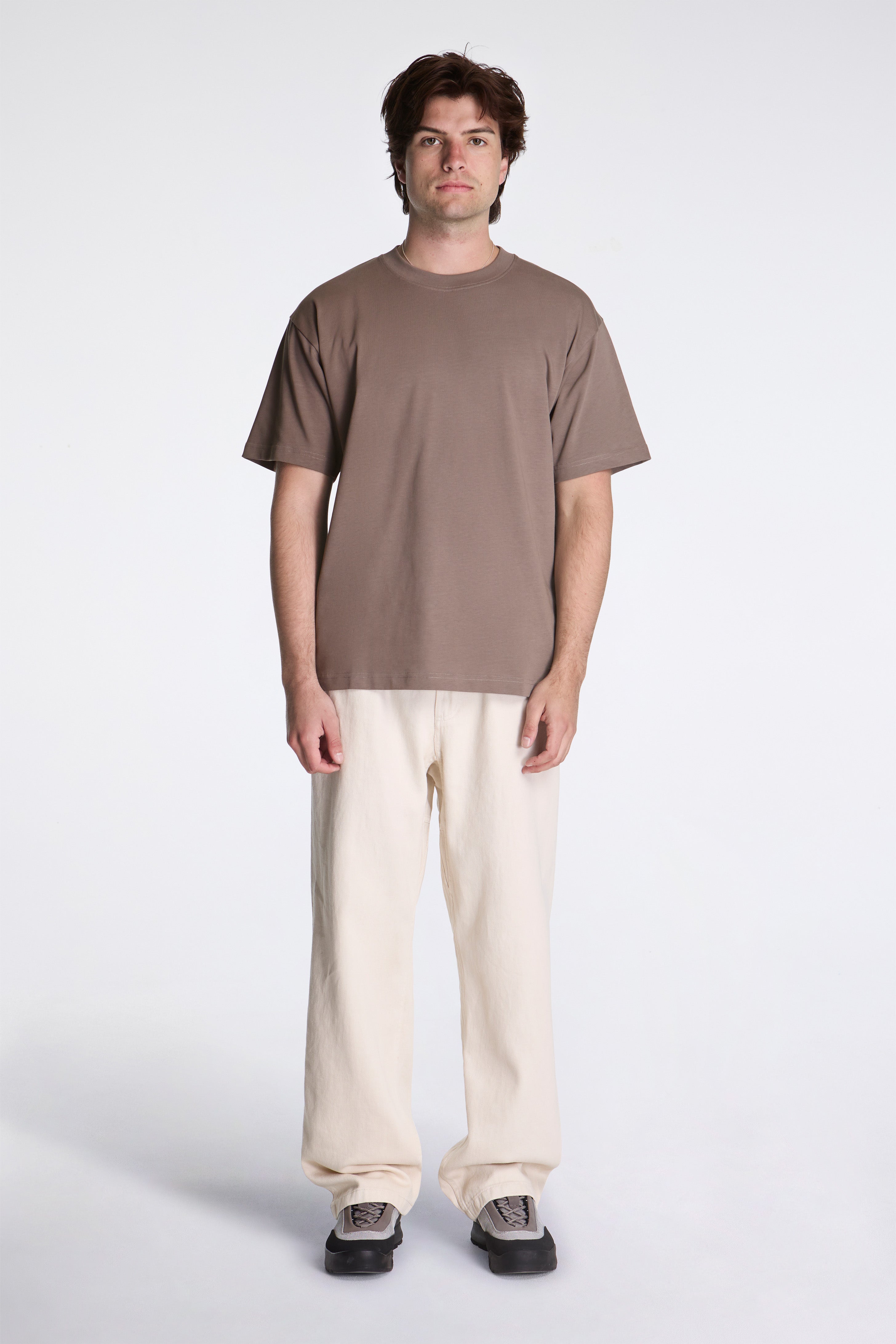Norse Standard Heavy Loose T-shirt Walnut