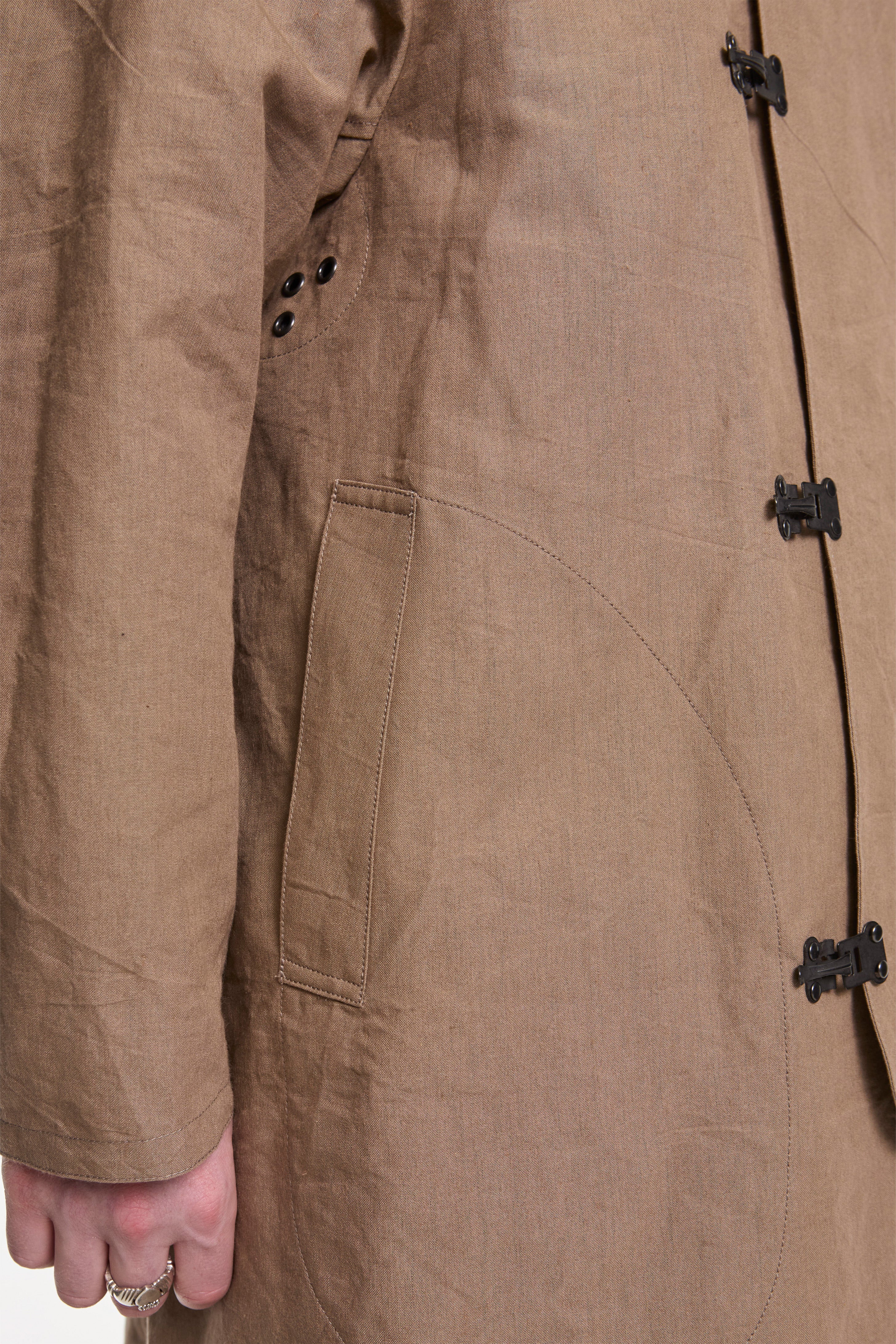 Lot.411 M-1918 Rain Coat Beige