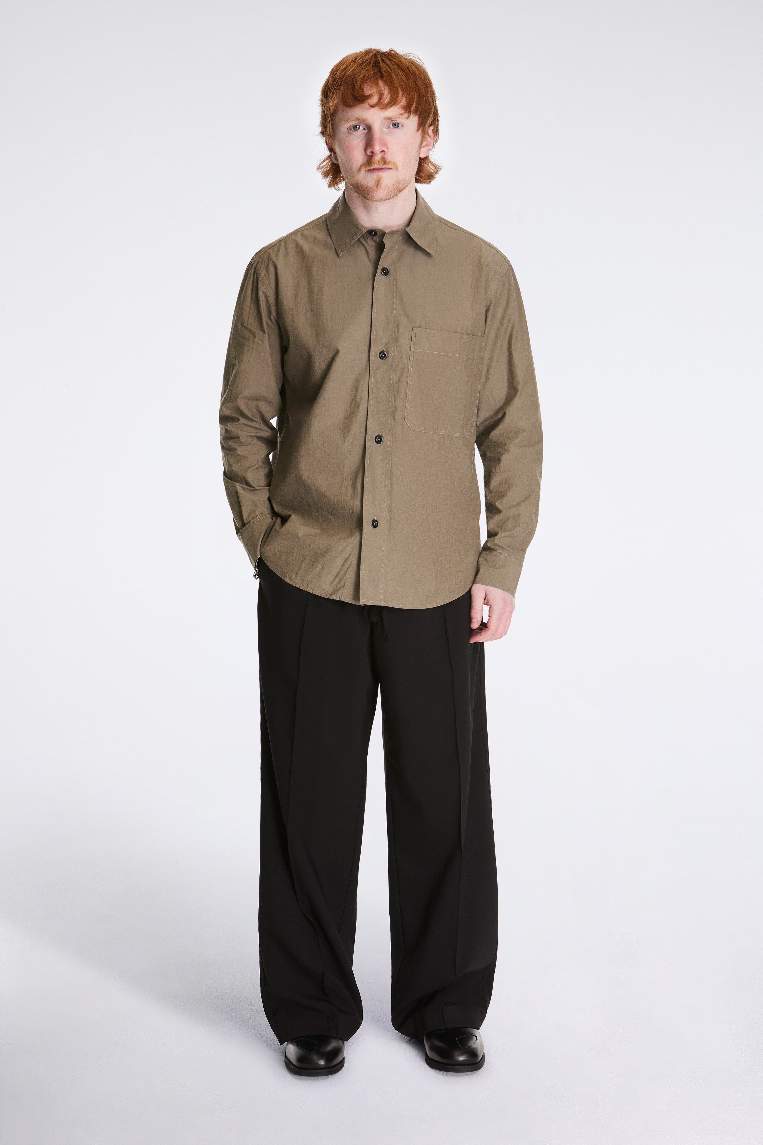 MHL Basic Shirt Khaki Green