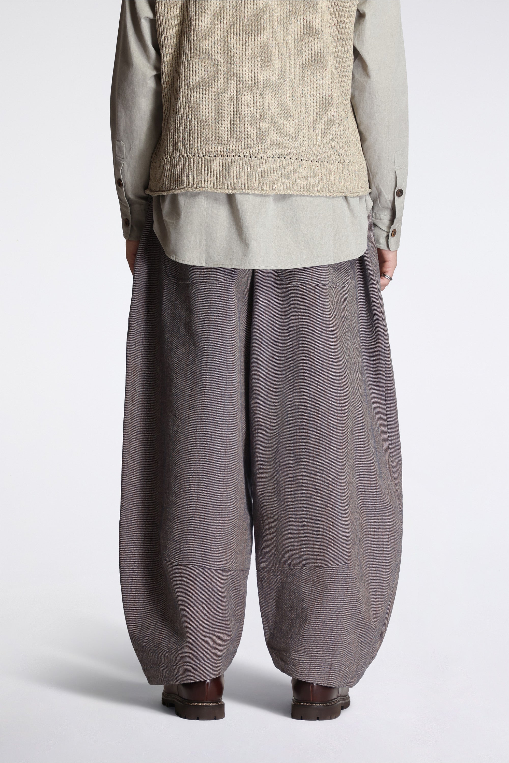Cocoon Pant Persimmon Back Denim