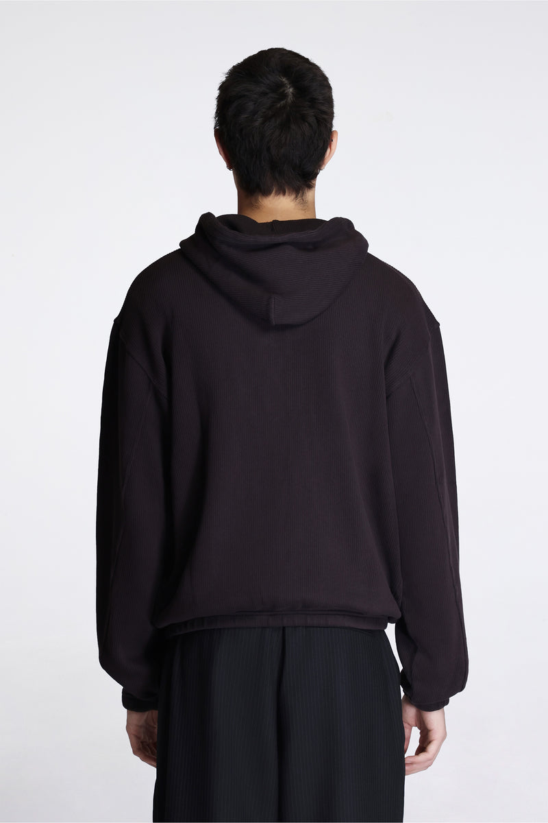 Another Zip Hoodie 1.0 Dark Brown