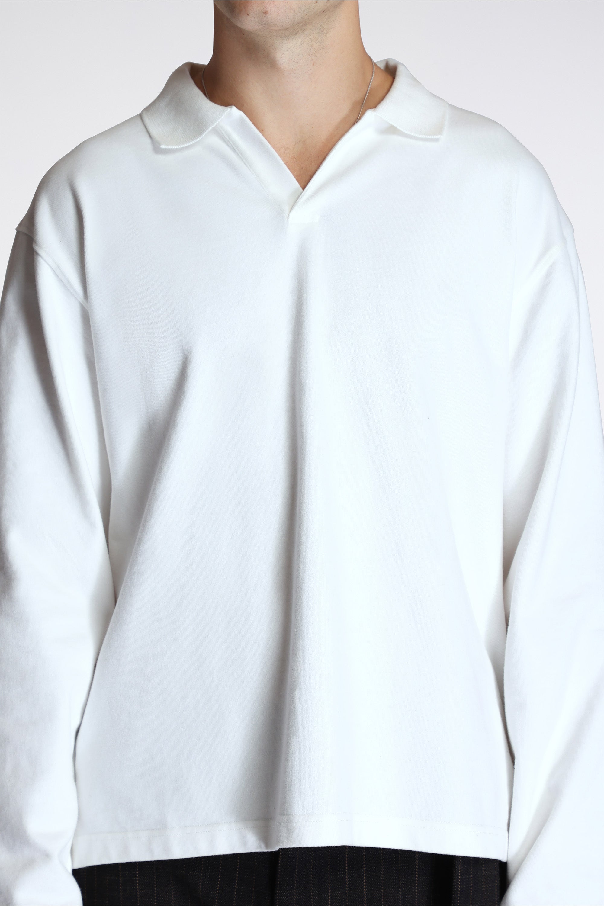 Sudds L/S Polo Parchment