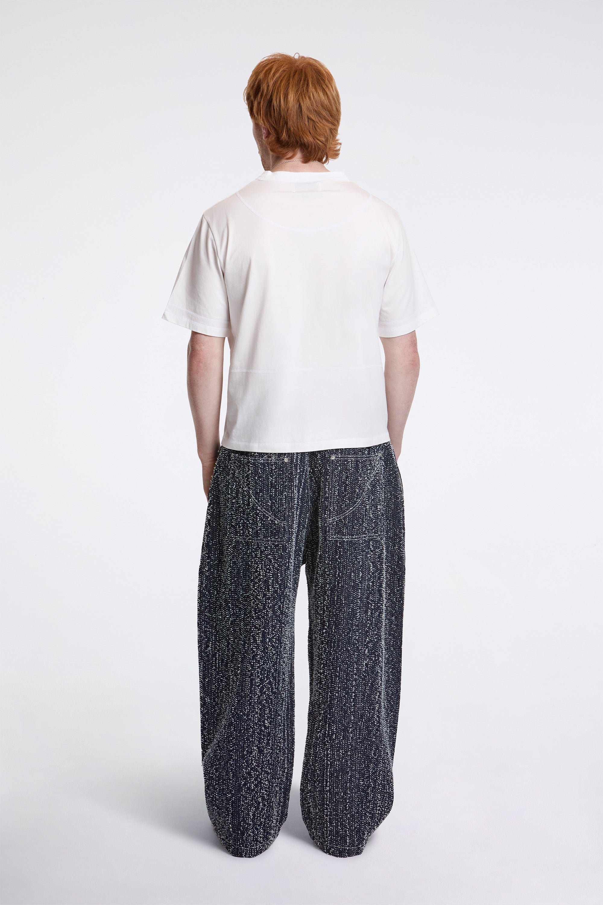 Cross Stitch T-Shirt Optic White
