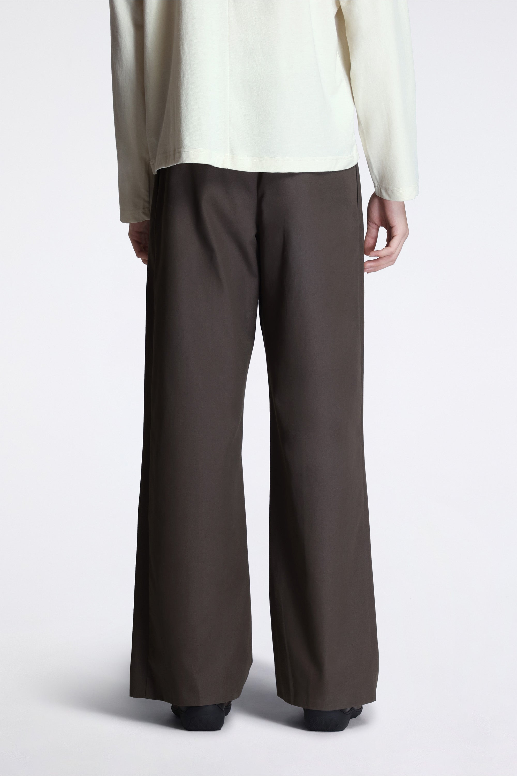 Dieze Wide Trousers Khaki