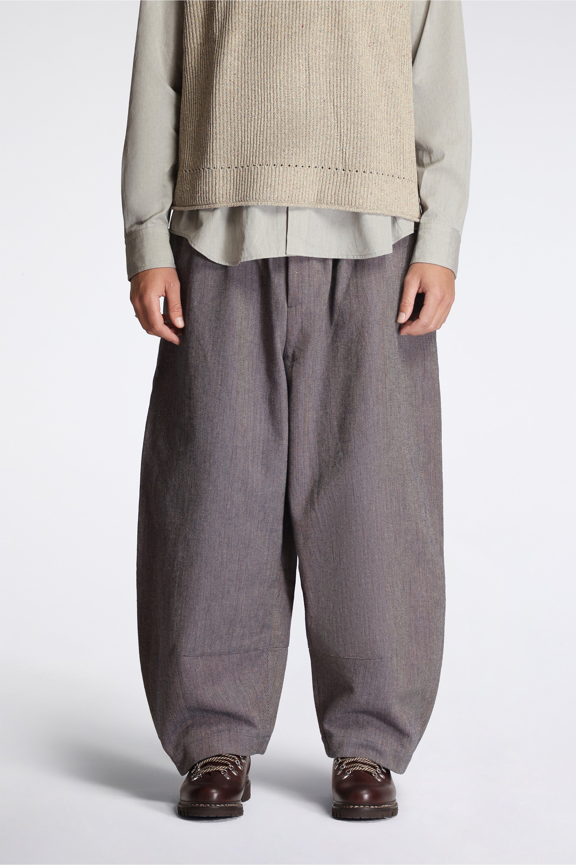 Cocoon Pant Persimmon Back Denim