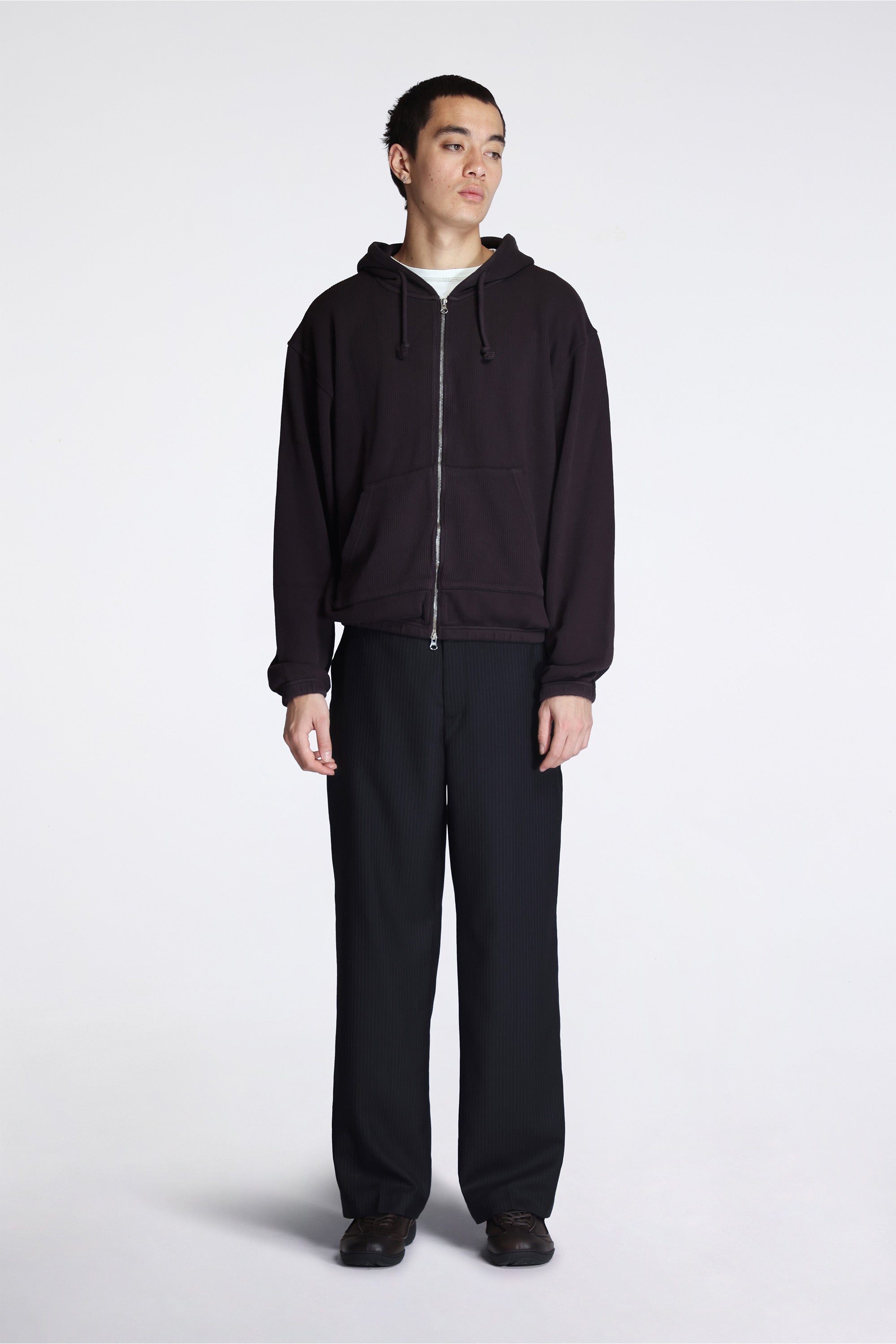 Another Zip Hoodie 1.0 Dark Brown