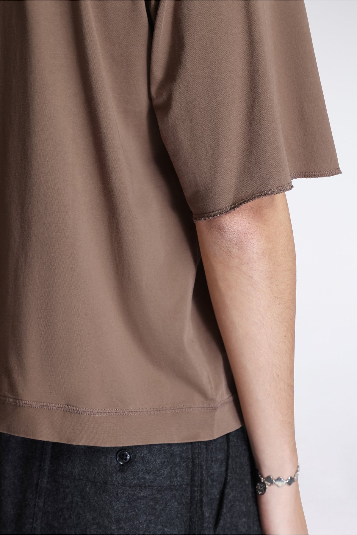 Ooal Pocket Tee Light Brown