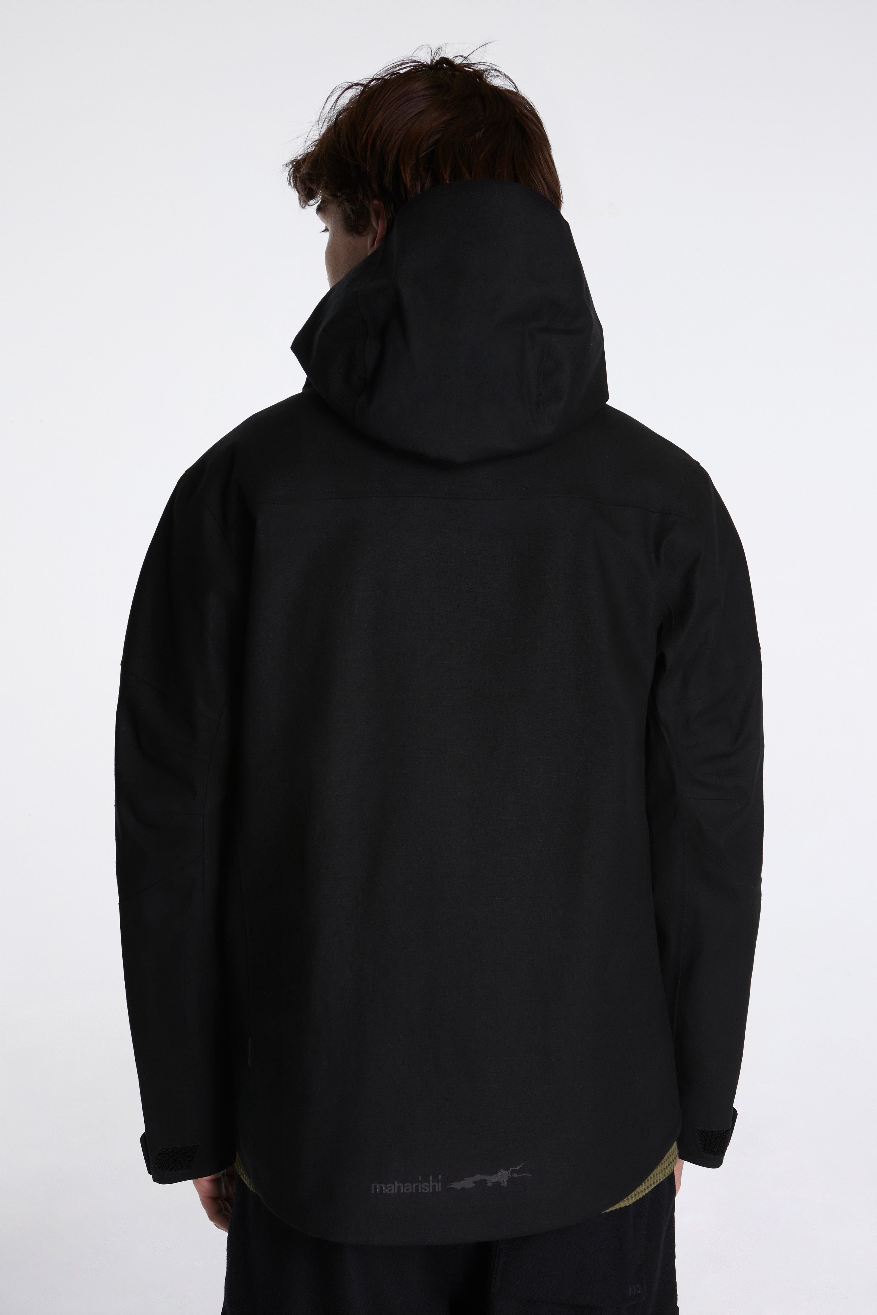 Seam Sealed Hanbok Jacket Black