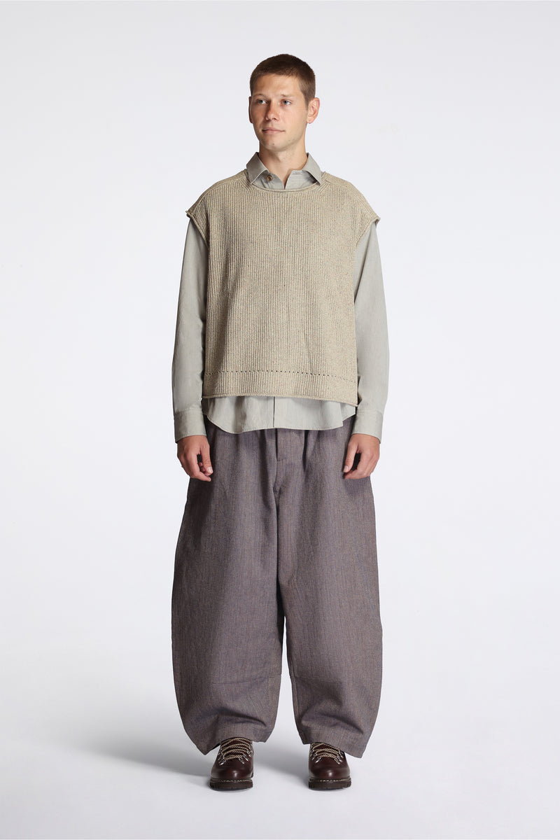 Cocoon Pant Persimmon Back Denim