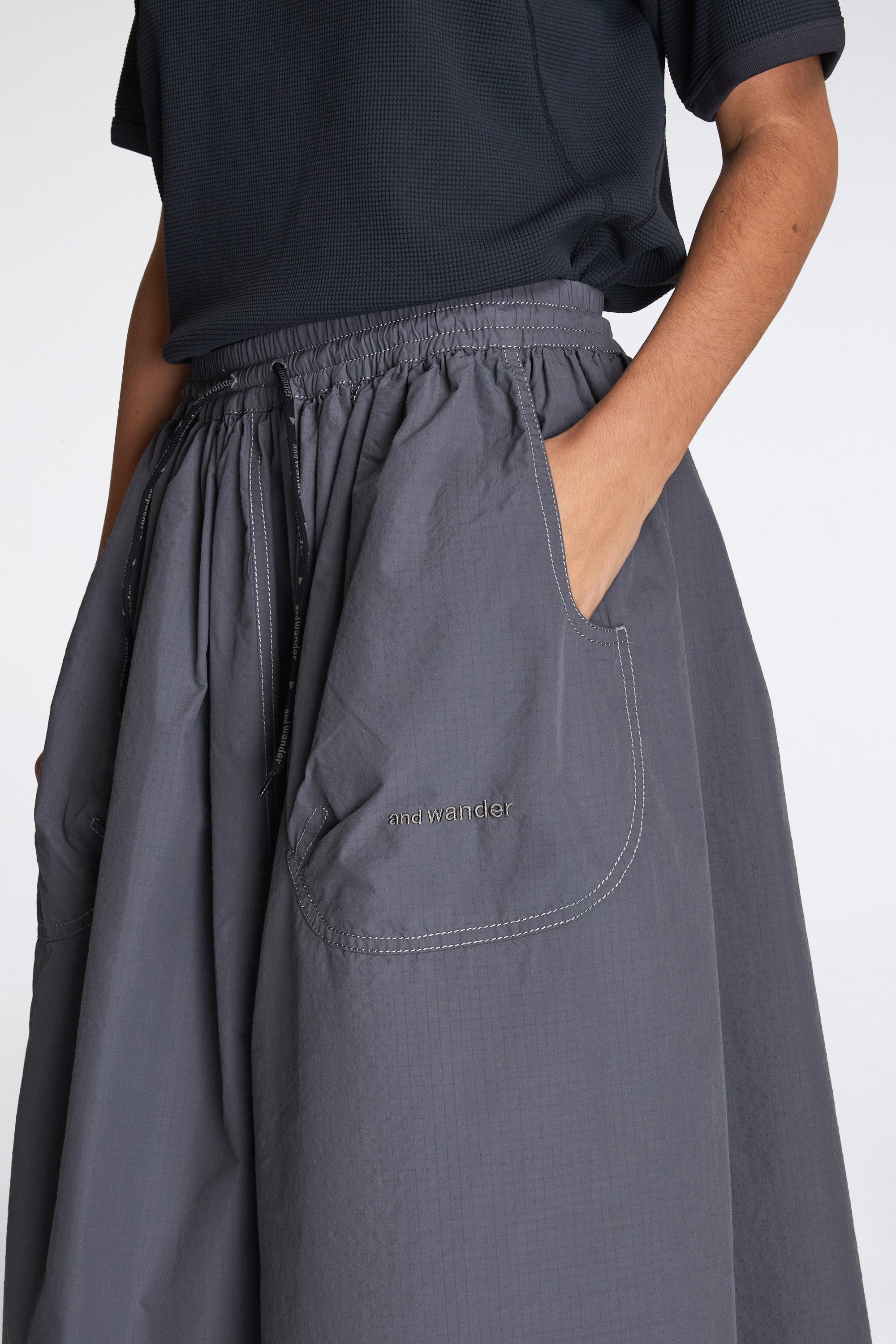 Cordura Rip Skirt Gray