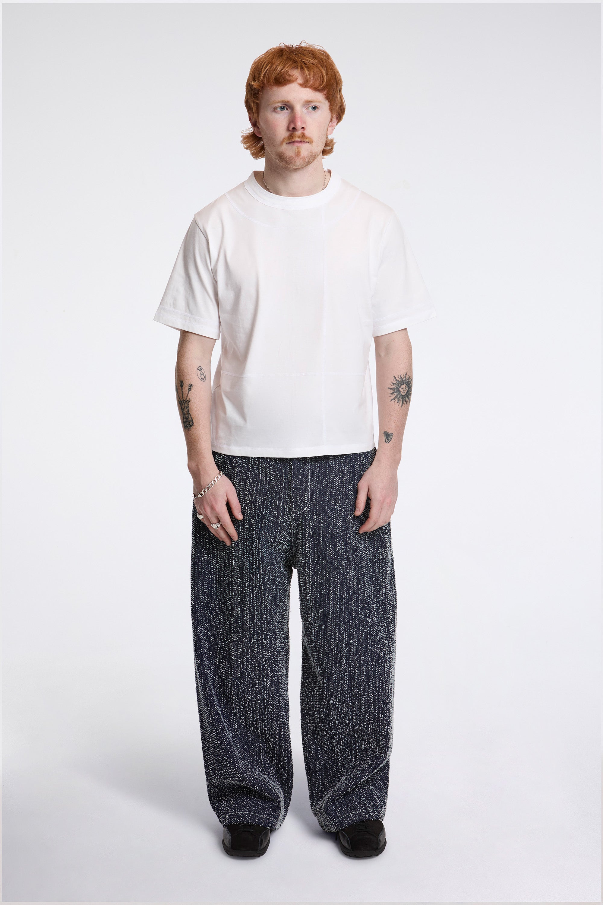 Cross Stitch T-Shirt Optic White