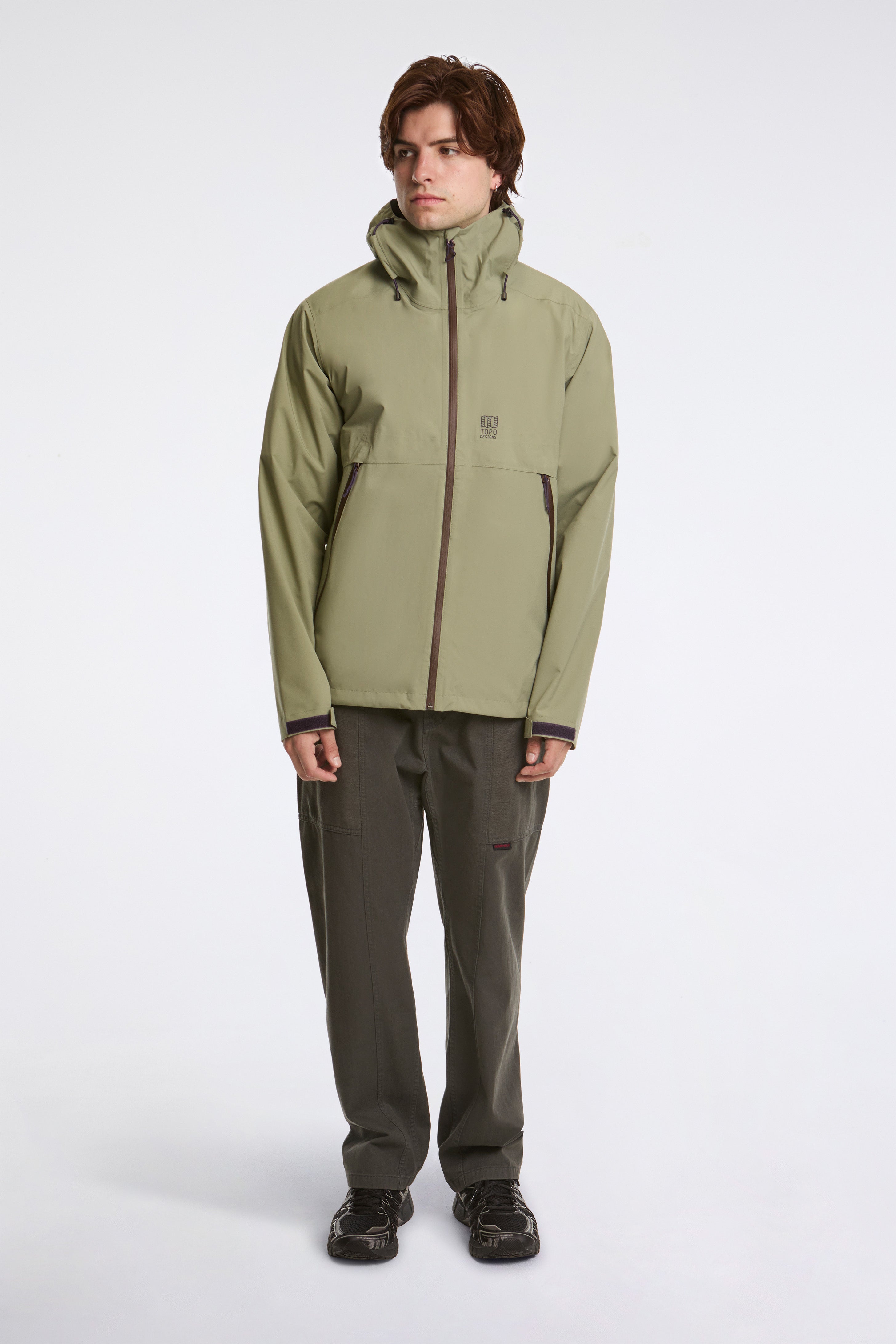 Global Jacket Mens Oil Green