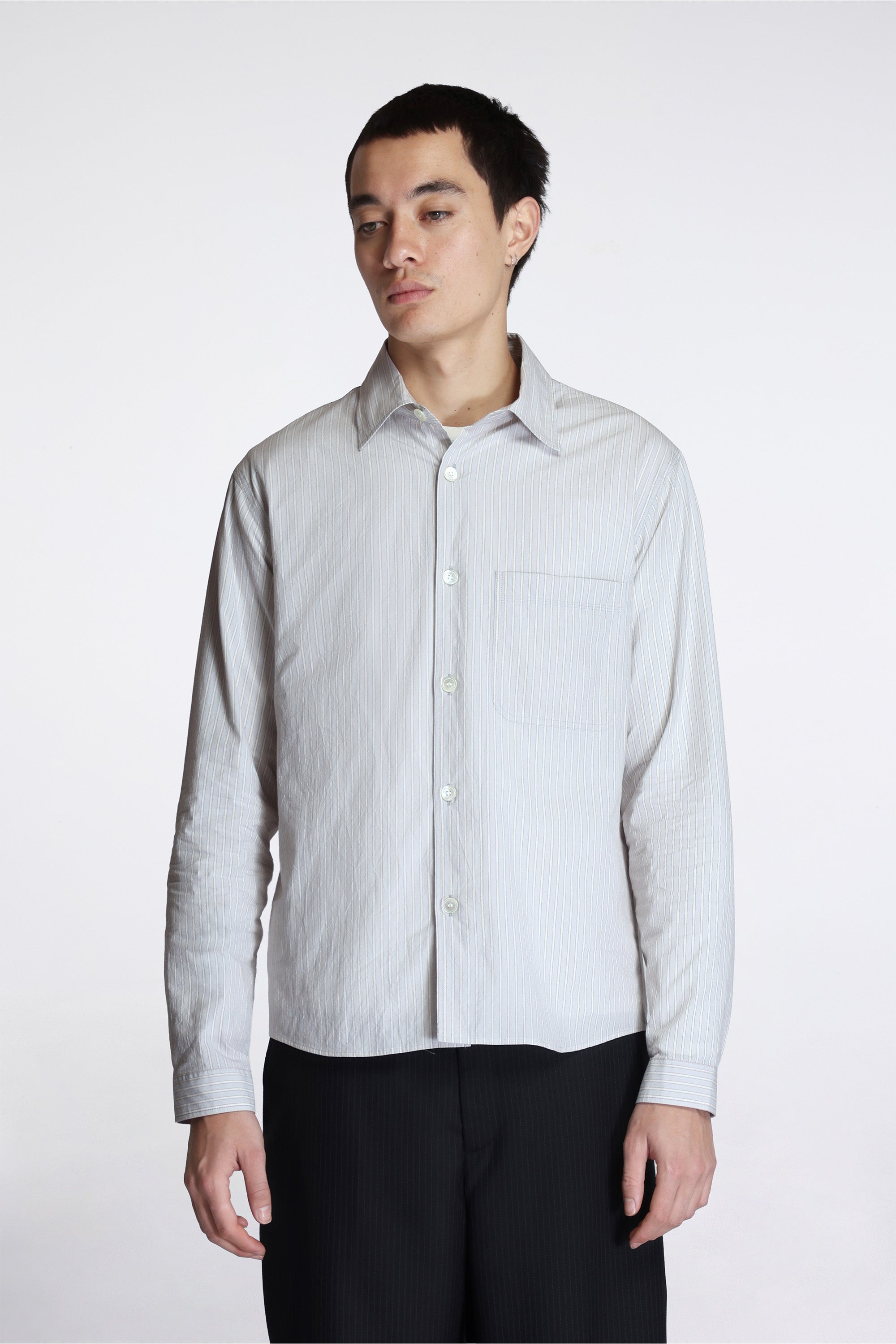 Another Shirt 4.0 JPN Light Grey Stripe