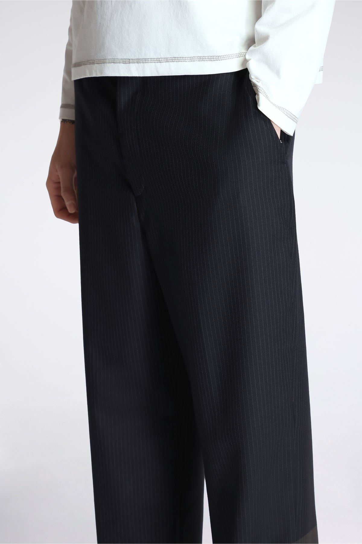 Another Suit Pants 2.0 Black Pinstripe